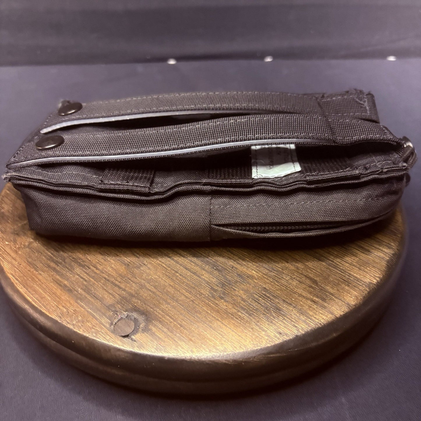 Protech Tactical Safariland Utility Pouch 4"x8" Molle Vertical Black TP19A-M-TK3