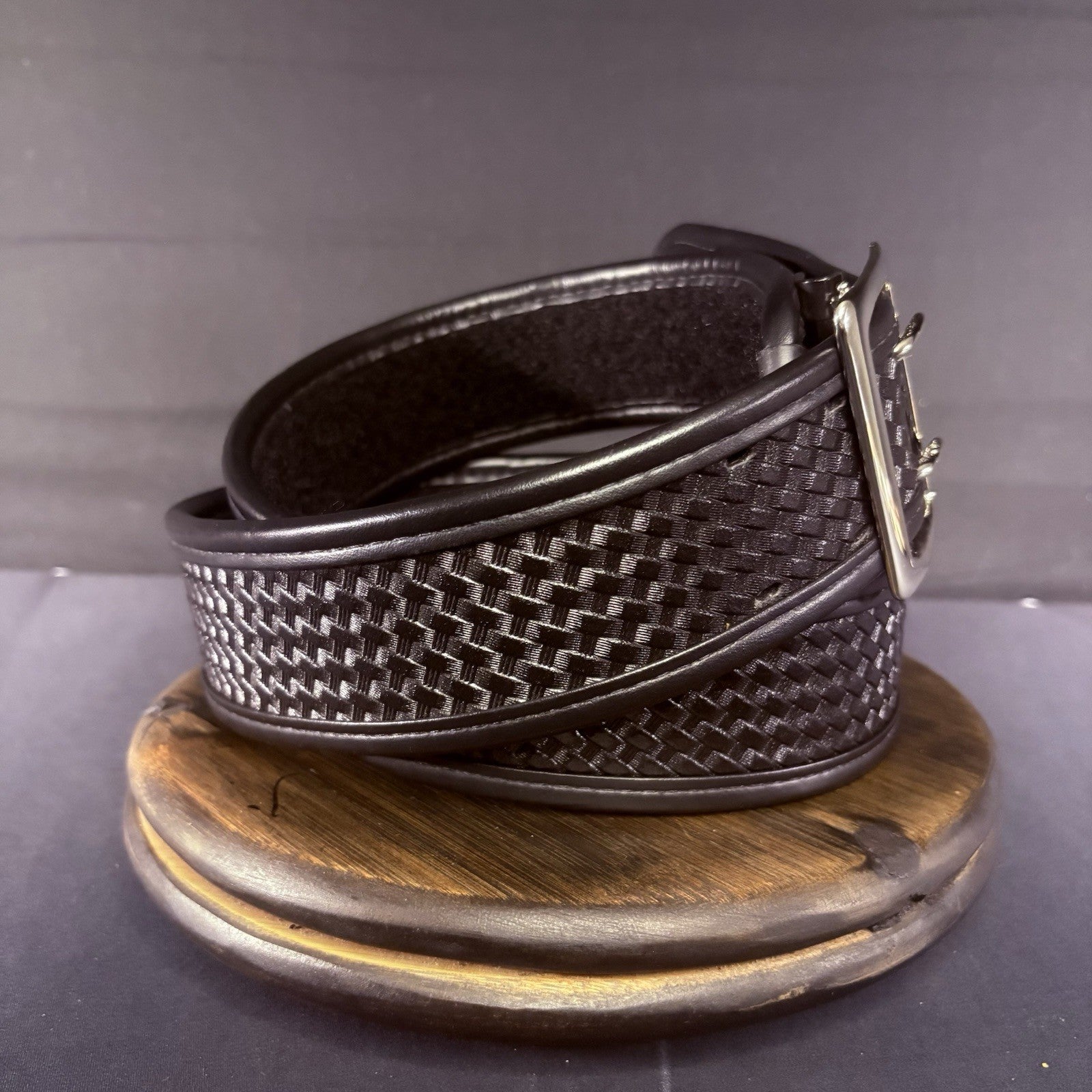Bianchi 7960 Duty Belt Size 44"-46" w/Chrome Buckle, AccuMold Elite Browne 2.25"11