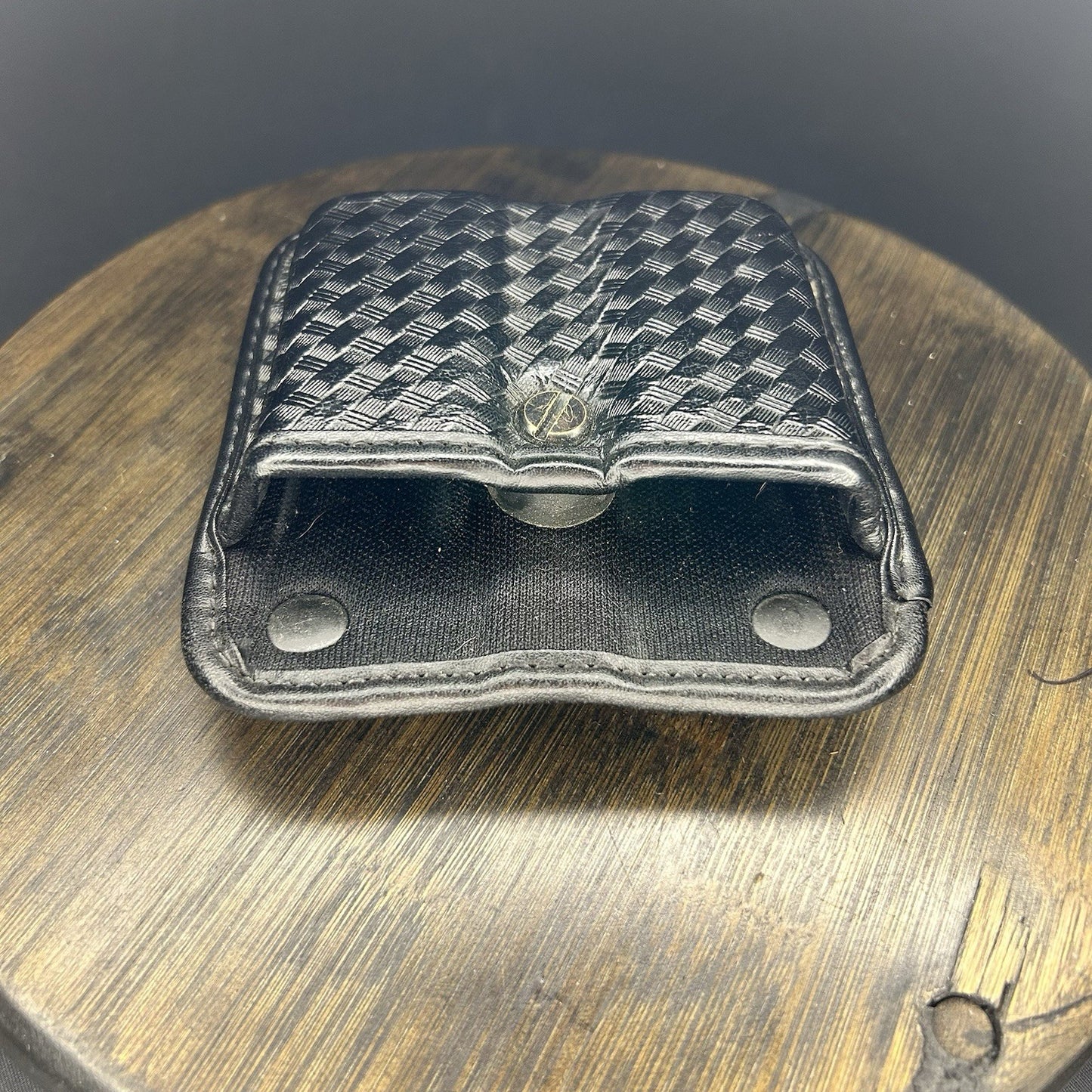 Bianchi Mag Magazine Pouch Open Top Size 2 AccuMold Elite 9mm & .40 Basket Weave3