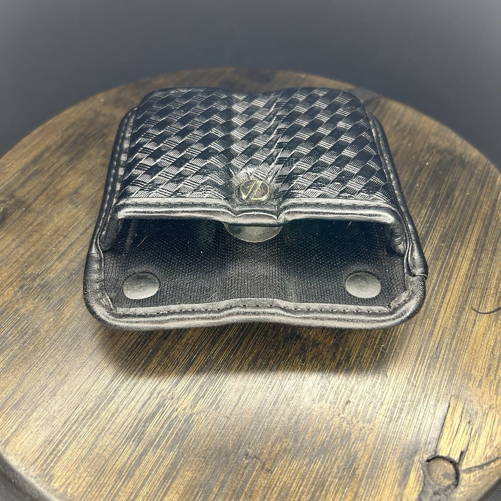 Bianchi Mag Magazine Pouch Open Top Size 2 AccuMold Elite 9mm & .40 Basket Weave3