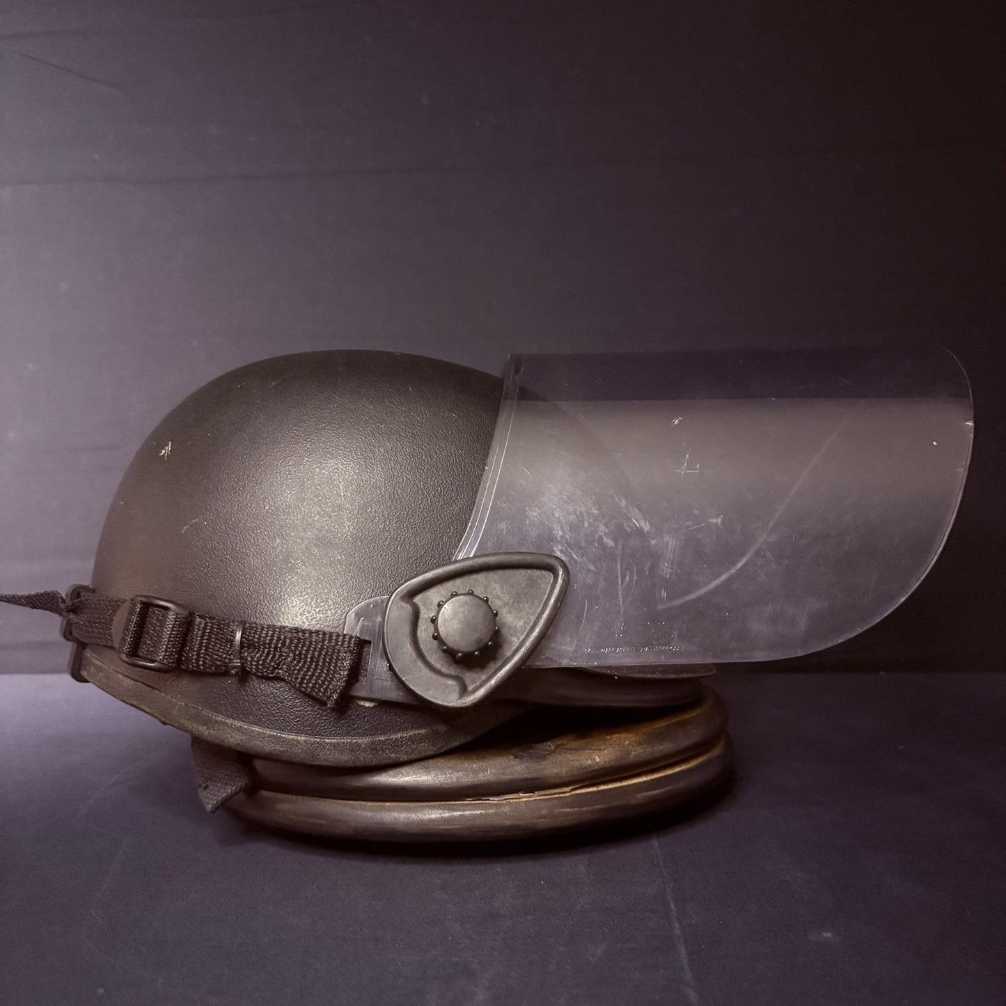 RBR Ballistic 3A Helmet Size Large USA Made IIIA Armor w/Removable Face Shield3