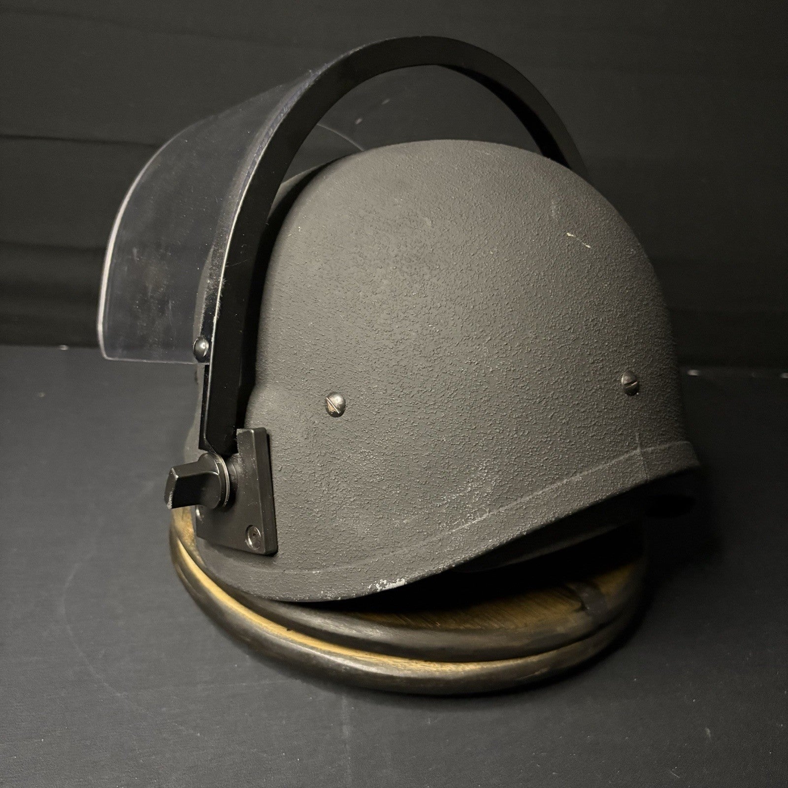 Ballistic IIIA Helmet w/ Removable Face Shield USA Made Size Medium Bullet Proof10