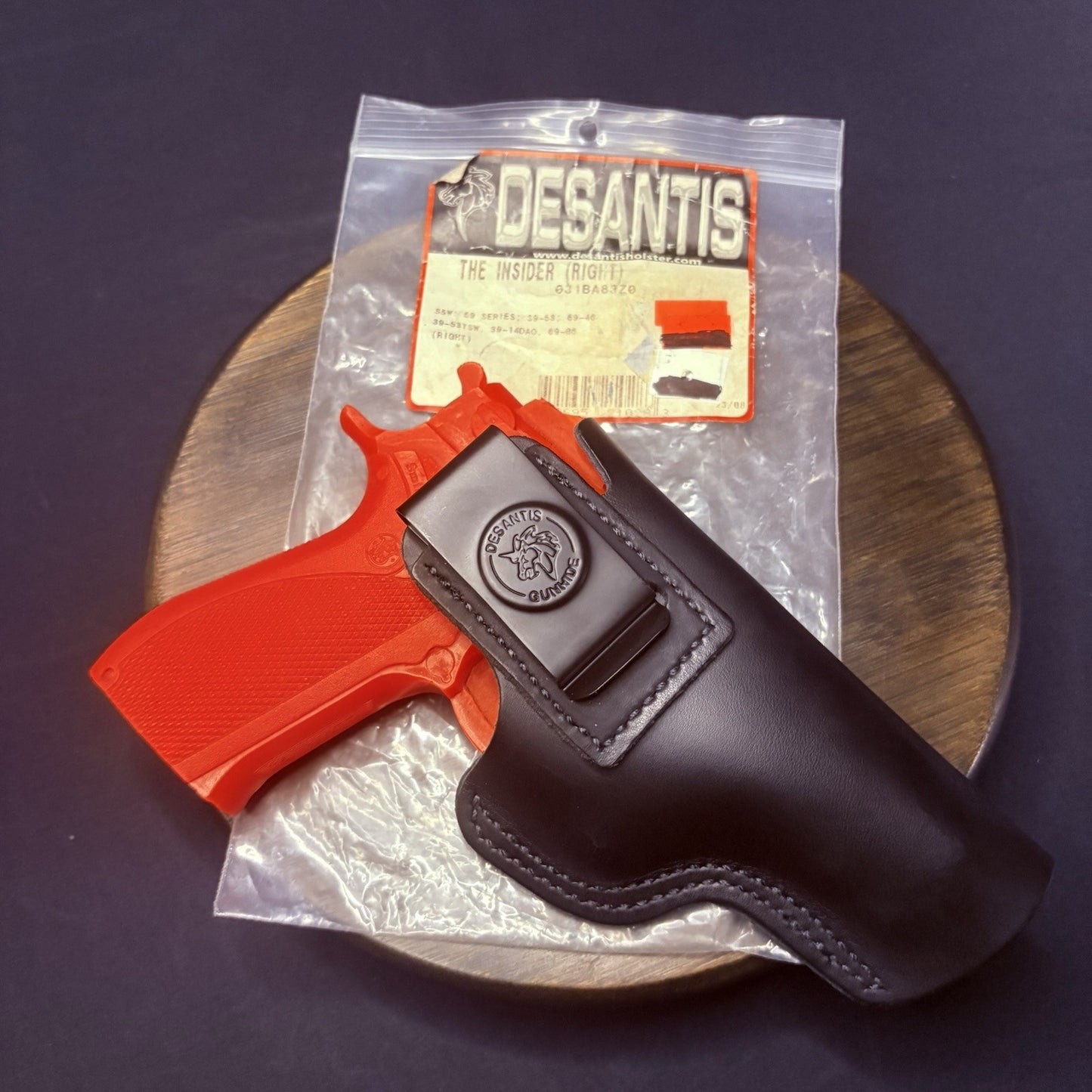 DeSantis "The Insider" Holster RH IWB Smith and Wesson 59 Series Gunhide Leather0