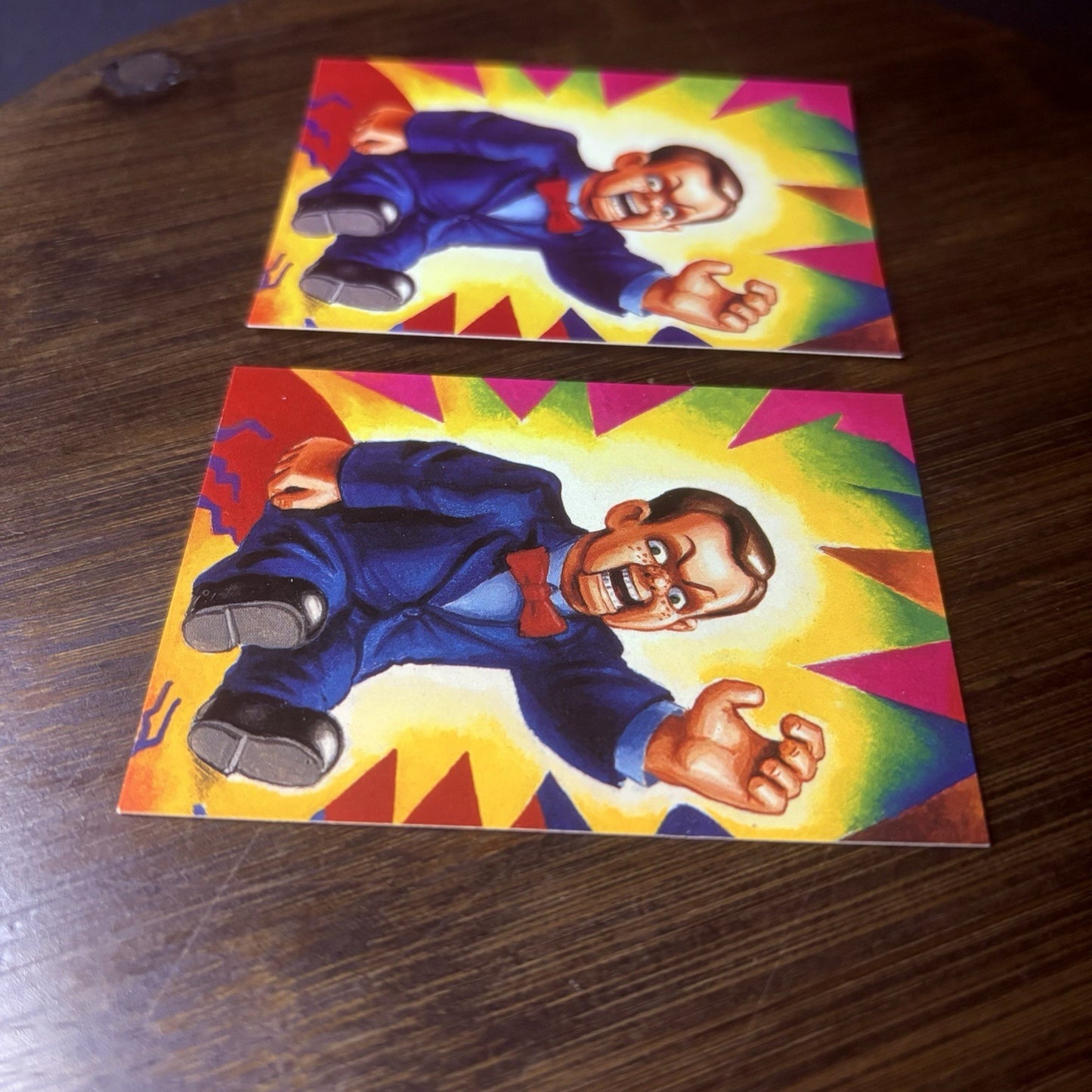 1996 Topps Goosebumps Slappy the Dummy #40 Lot Of (2) High Grade Card See Photos9