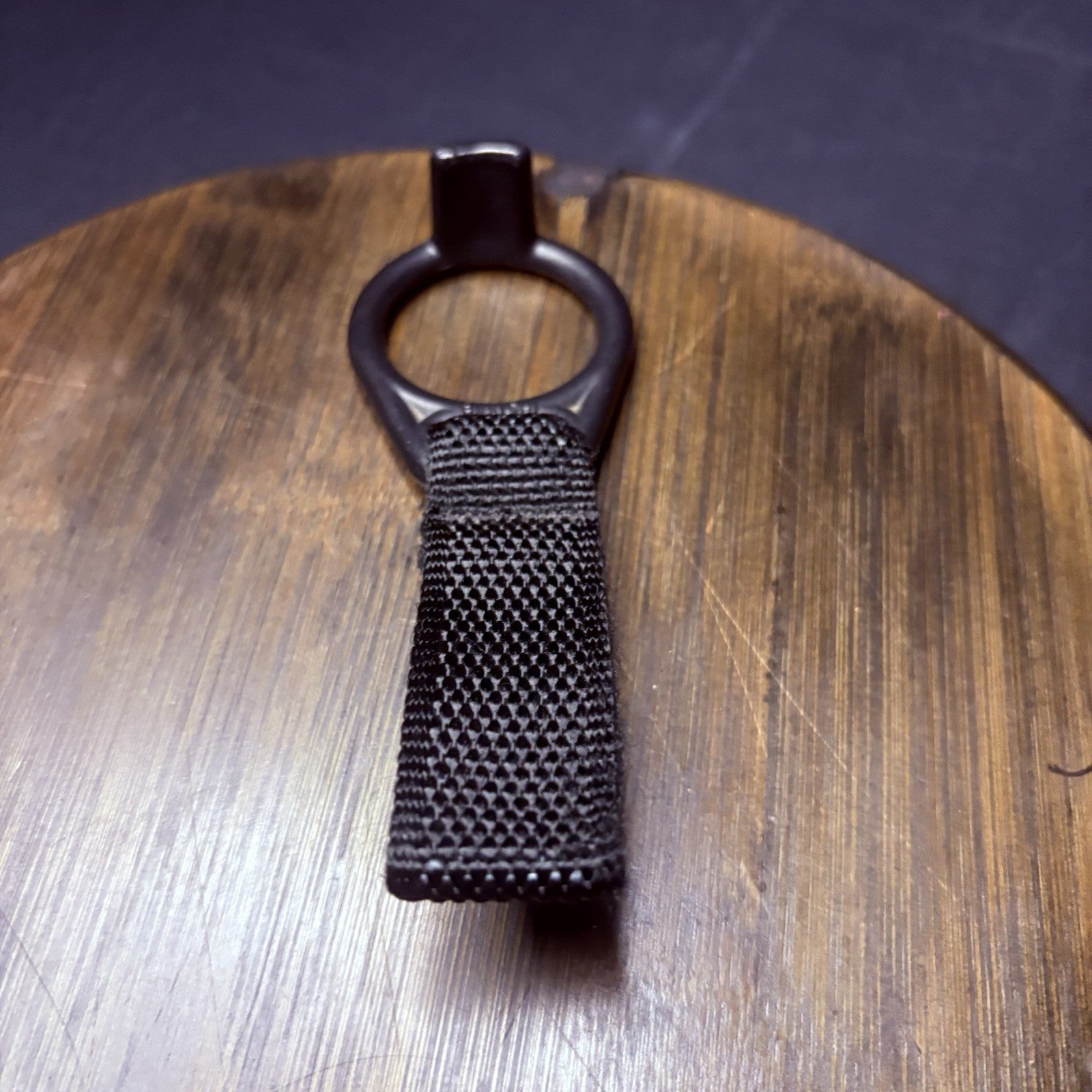 Bianchi Black 7404 Baton Ring Holder 1" Web Sewn Polymer2