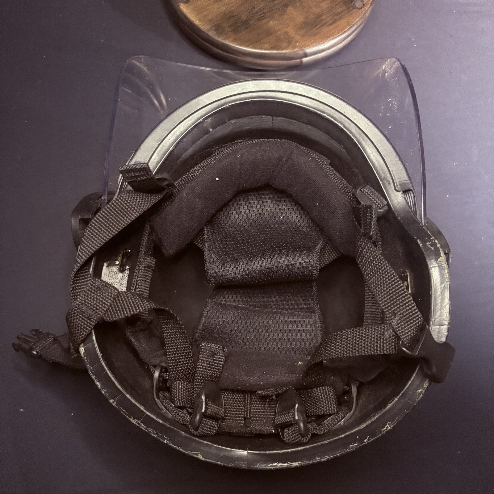 Protech IIIA (3A) Ballistic Helmet (Size Medium) w/ Long Removable Face Shield3