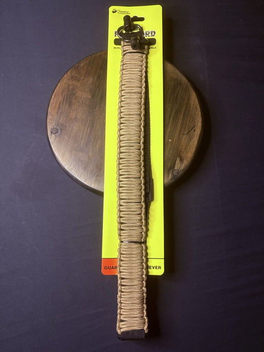 Paracord Rifle Sling Coyote Brown Sling W/ QD Swivels By The Outdoor Connection0