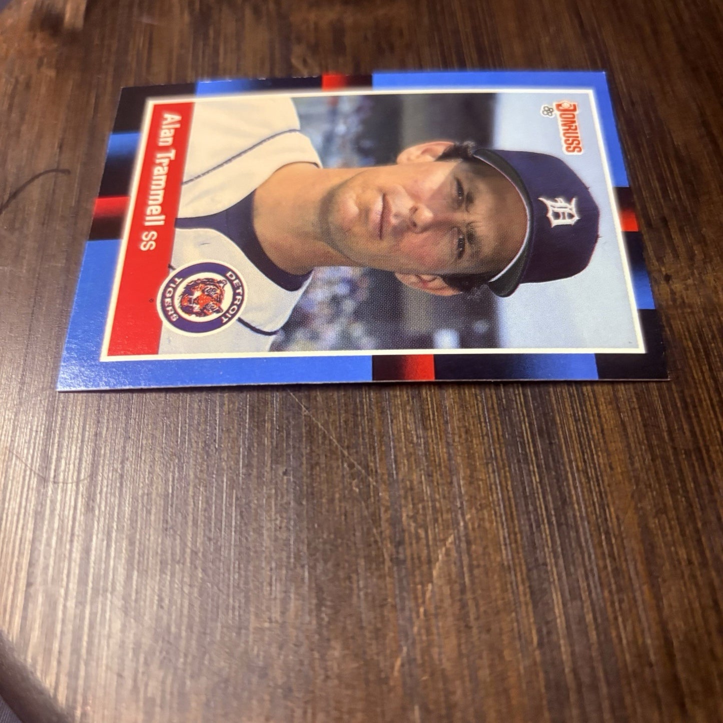 1988 Alan Trammell Donruss High Grade Baseball Card Detroit Tigers #230 HOF3