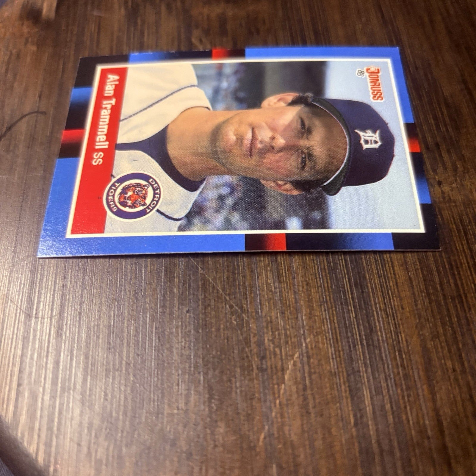 1988 Alan Trammell Donruss High Grade Baseball Card Detroit Tigers #230 HOF3