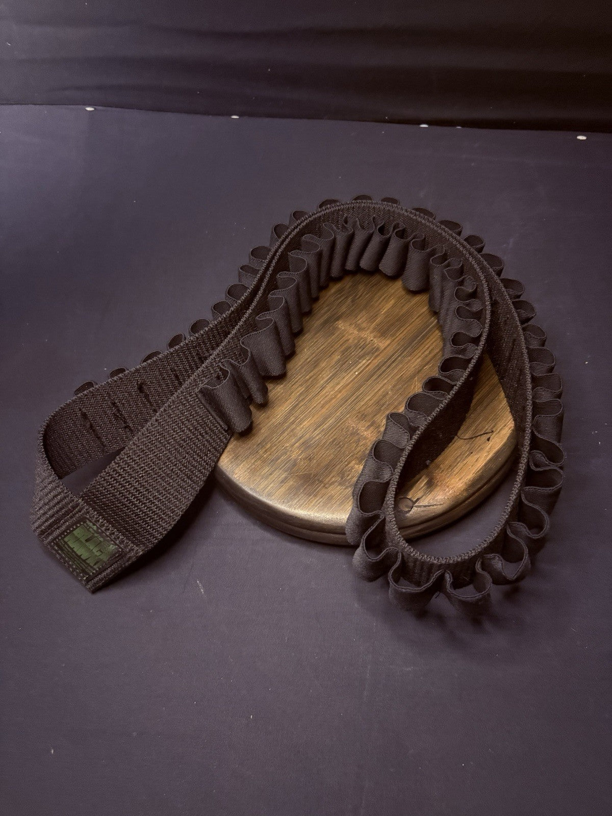 Blackhawk Shotgun Bandoleer Holds 55 12ga Shells Black Black Nylon - 43SB55BK1