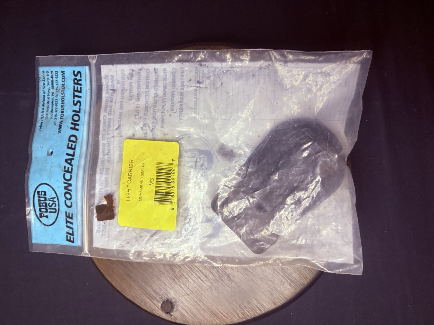 FOBUS M3 Light Carrier Elite Concealed Holsters For M3/M5/M6 Flashlights8