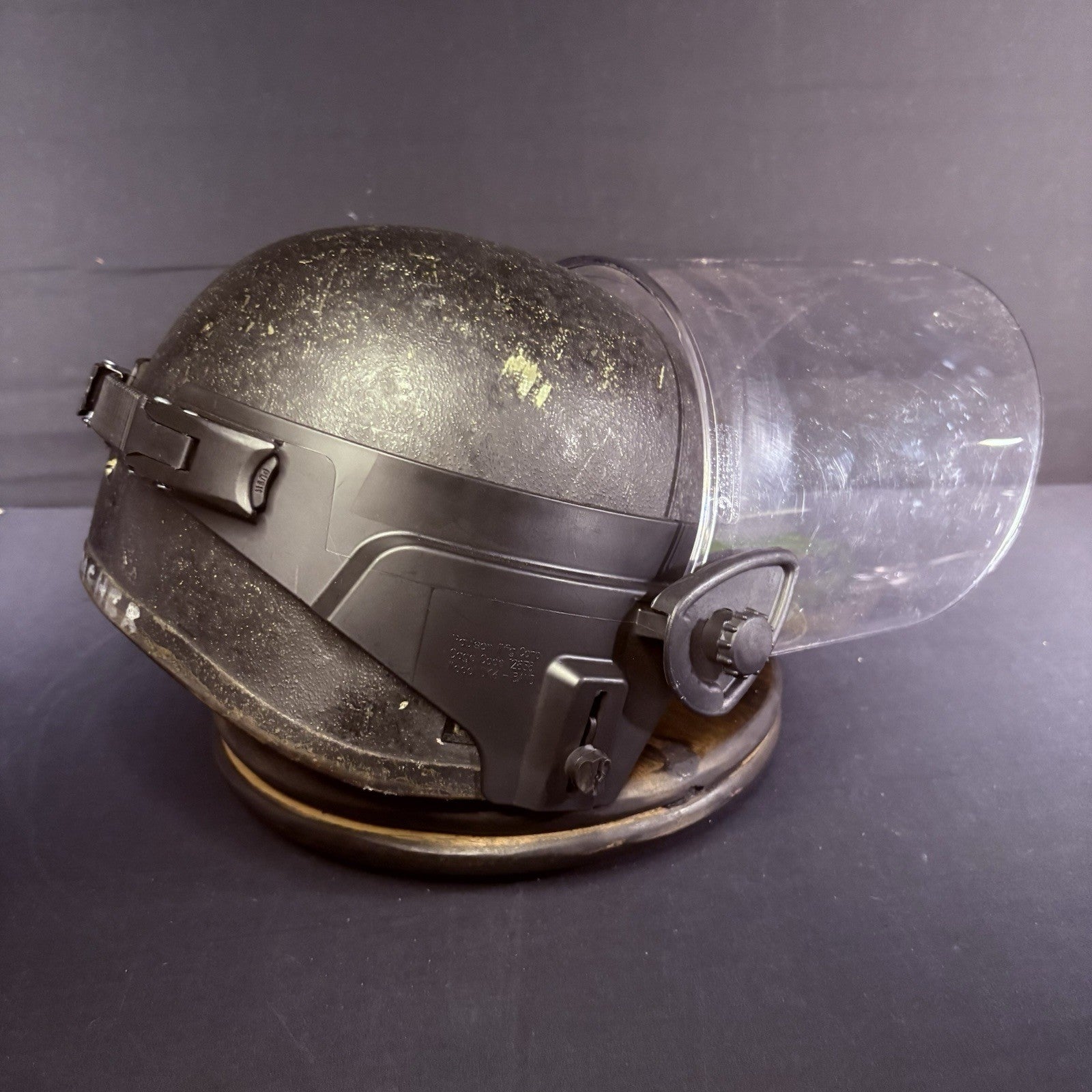 Aetco Ballistic Helmet Size Large Bullet Proof w/ Removable Paulson Face Shield12