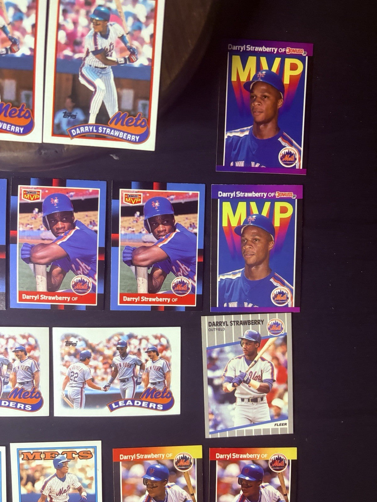 Darryl Strawberry Lot(22) Baseball Cards 1988 Fleer HIGH GRADE New York Mets MLB5