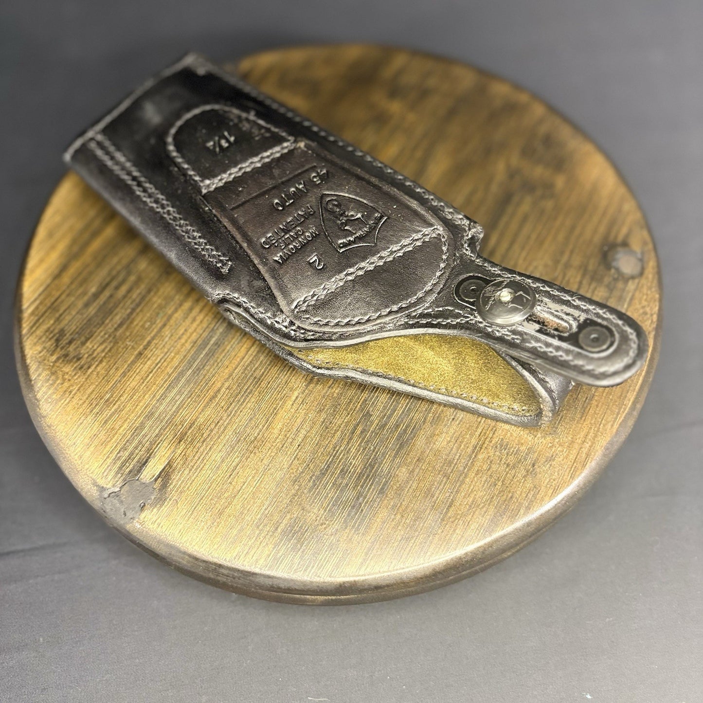 Safariland #2 Basket Weave Holster For .45 Auto 1 3/4" Belt Loop RH11