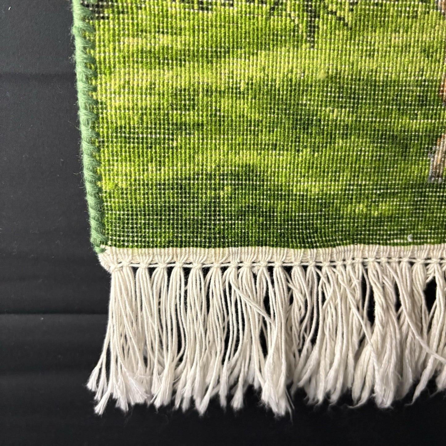 Pictorial Rug 3D Puppy Hand Knotted 24”x17” 224KPSI w/Free Rug Hangers19