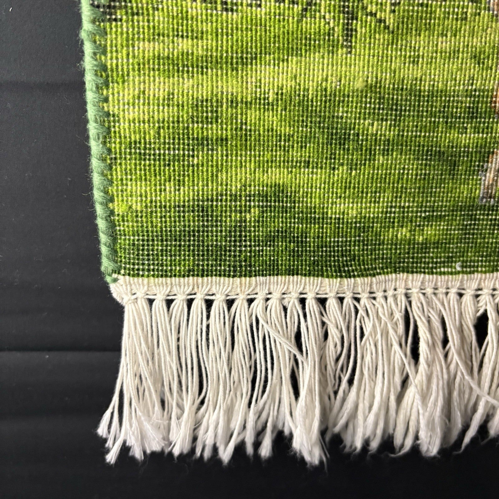 Pictorial Rug 3D Puppy Hand Knotted 24”x17” 224KPSI w/Free Rug Hangers19