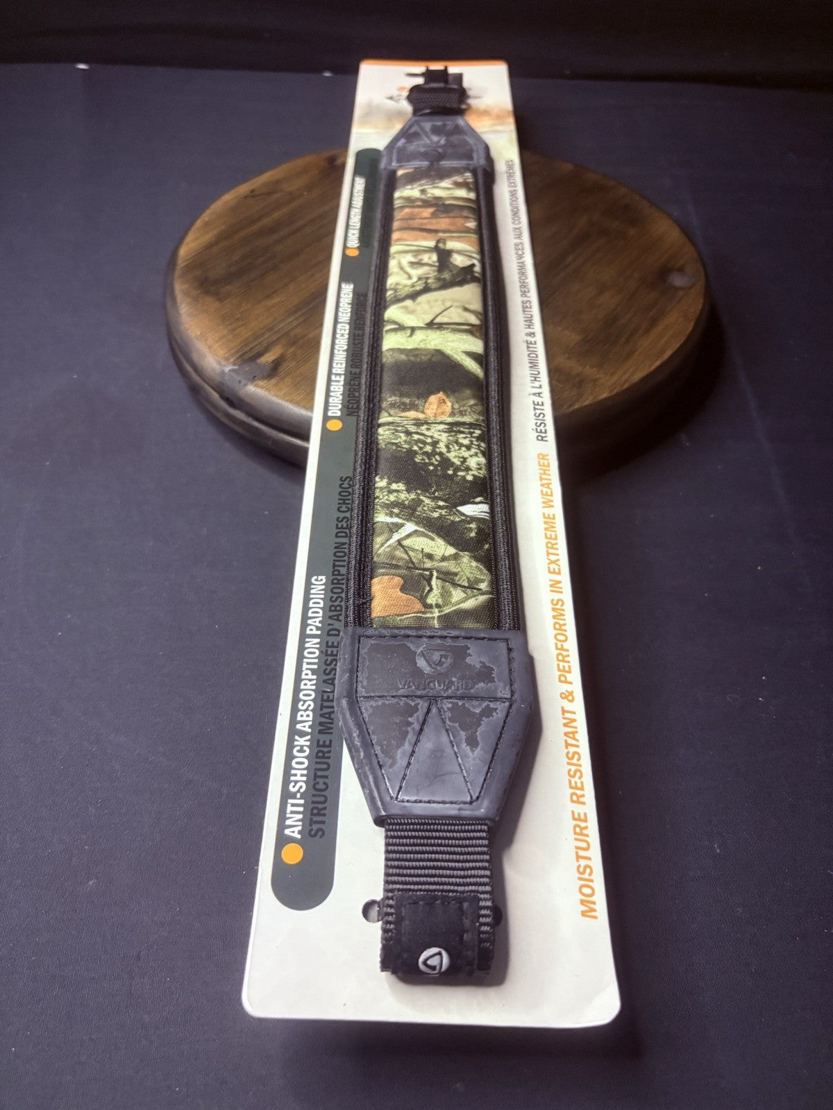 Vanguard Camouflage Rifle Sling 2 Point Swivel Neoprene & Nylon, Endeavor 101C7