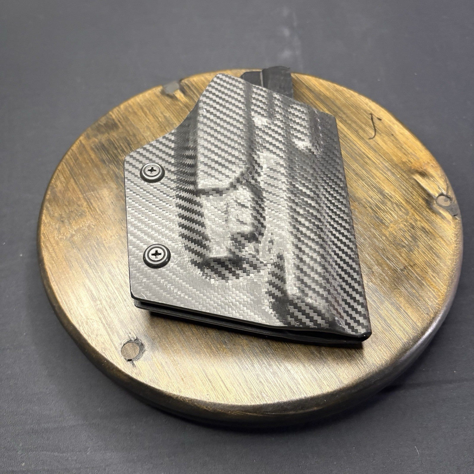 S&W 5906 Holster w/Flashlight Carbon Fiber Smith and Wesson 5906 No Clip Or Loop8