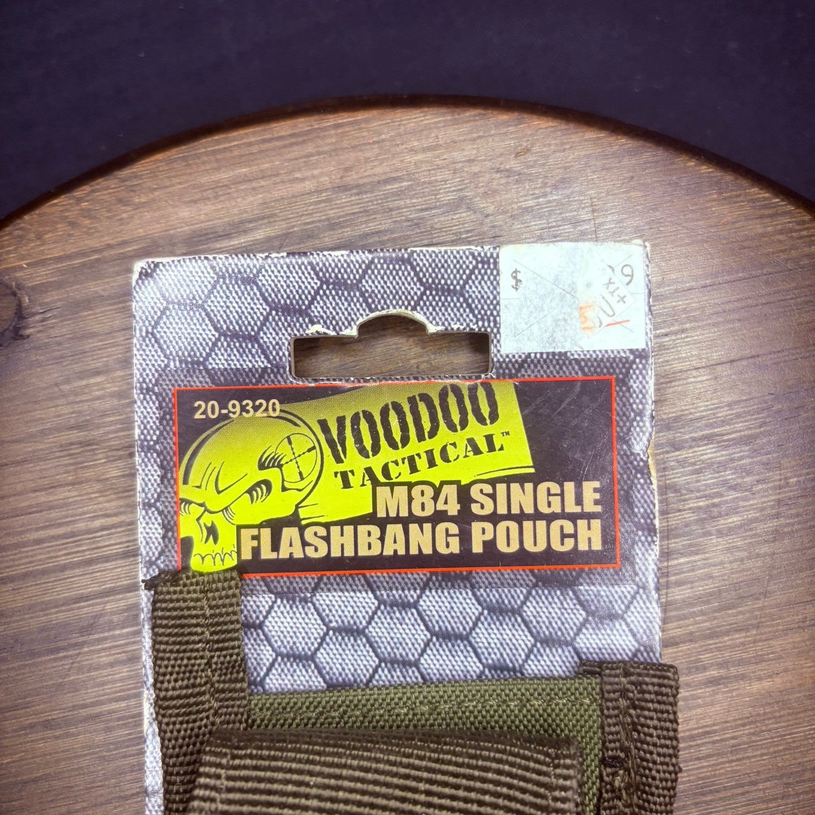 Voodoo Tactical M84 FlashBang Pouch Green Nylon W/Clip5