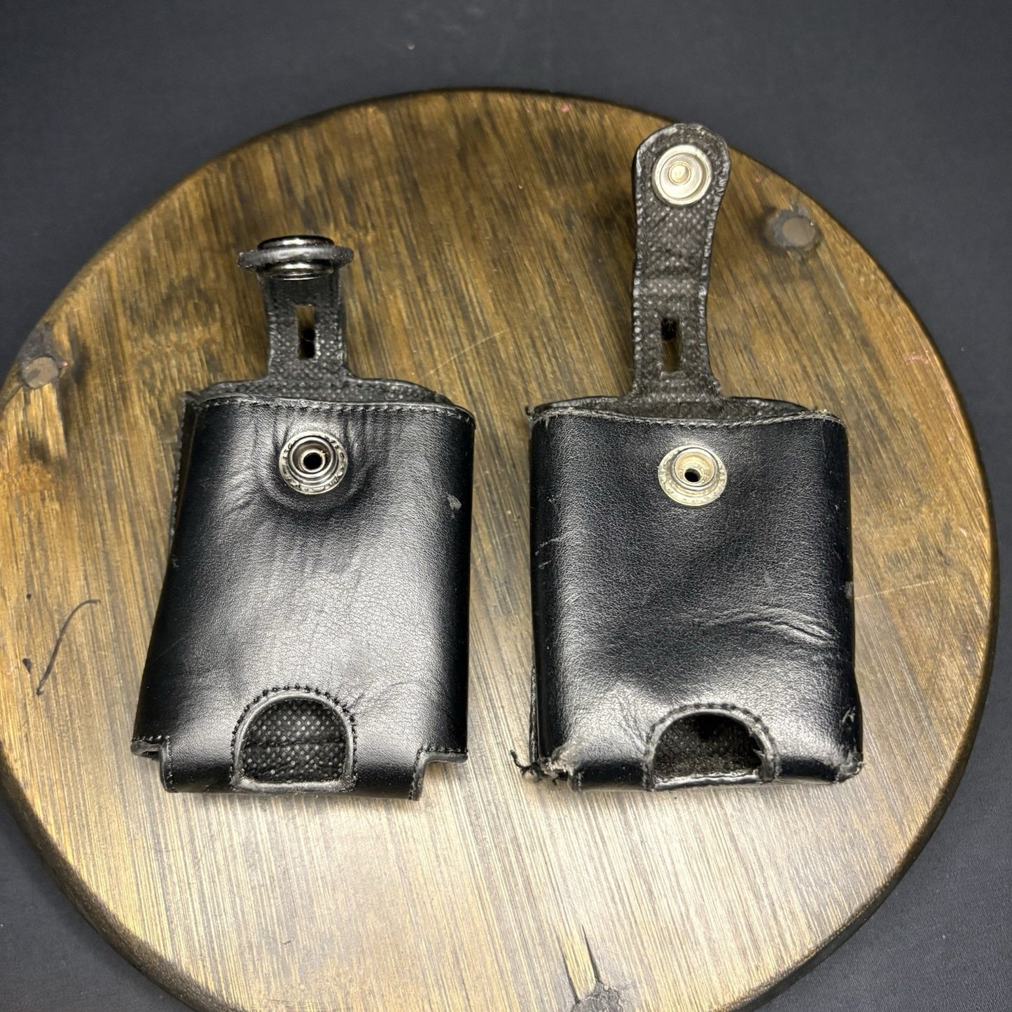 Tuff Leather Pouch w/ Belt Clip For Camera, Voice Recorder, Wireless Mic (Lot 2)1