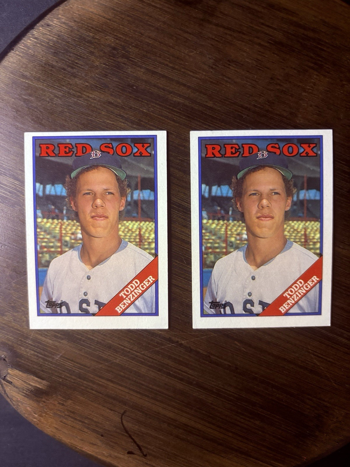 Todd Benzinger Double 1988 Topps #96 High Grade Card MLB Baseball Boston Red Sox0