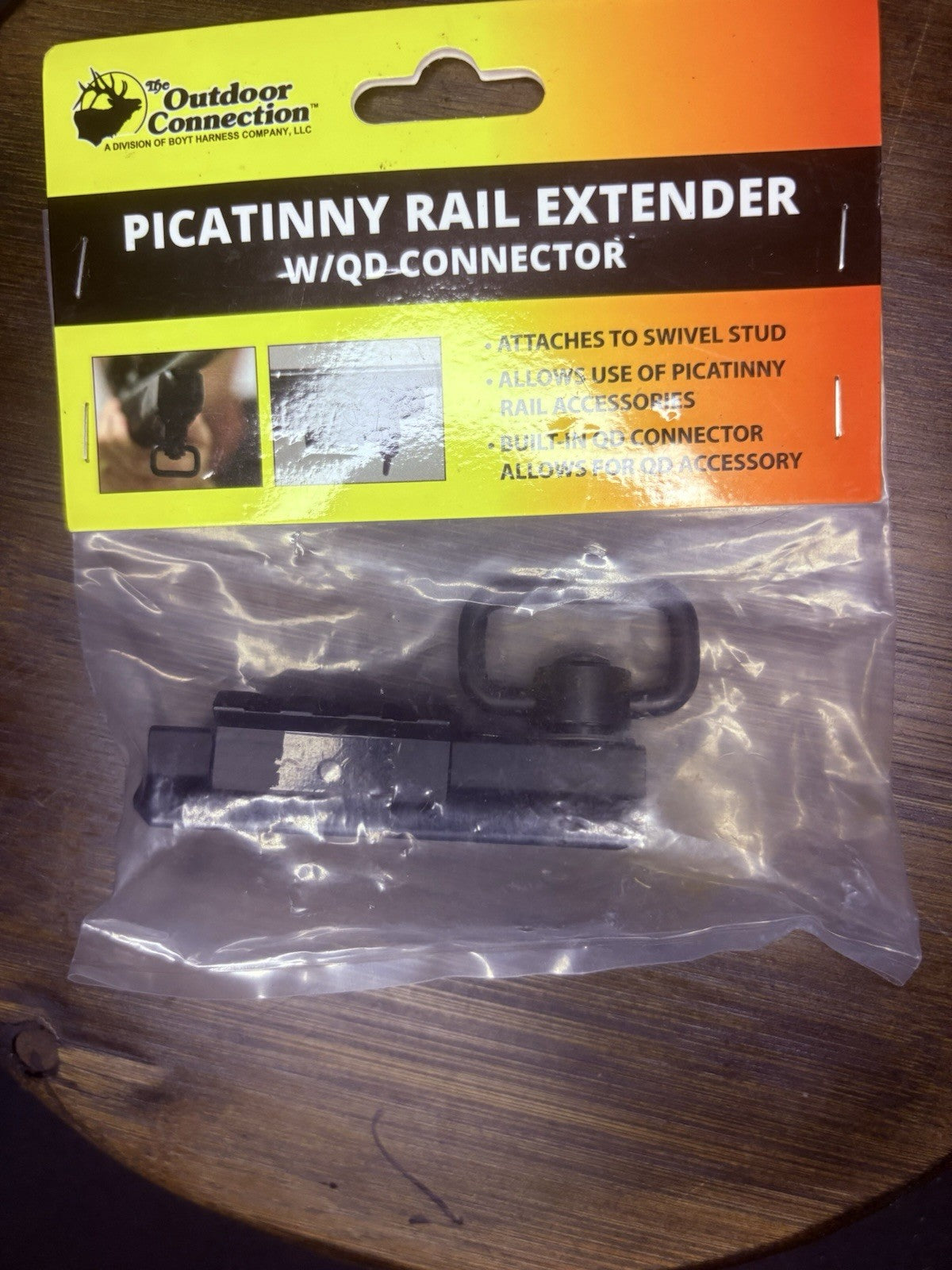 Swivel Stud Picatinny Rail Extender w/ QD Connector "The Outdoor Connection"3
