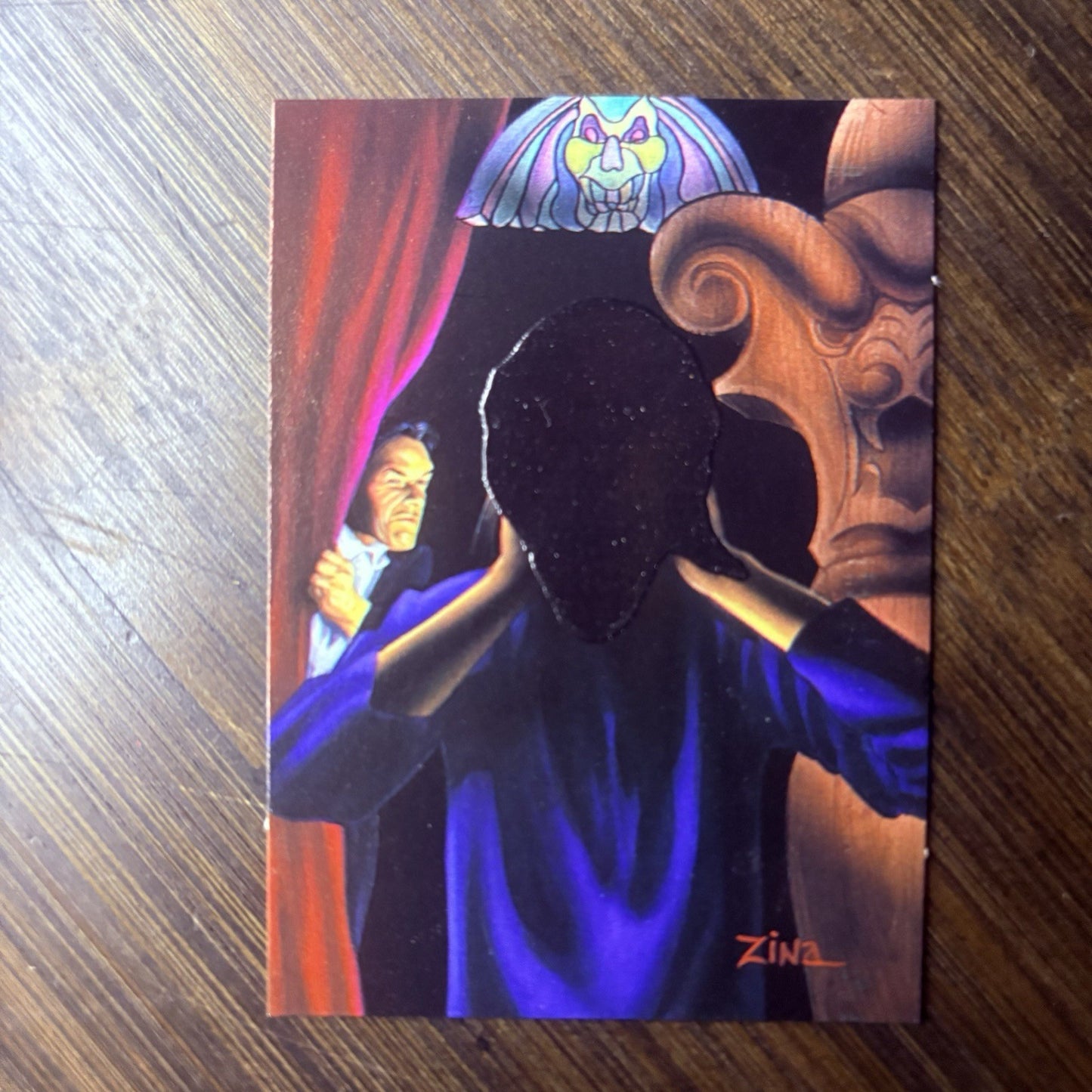 1996 Topps Goosebumps Menacing Mask Monster Magic #M3 High Grade Card See Photos6