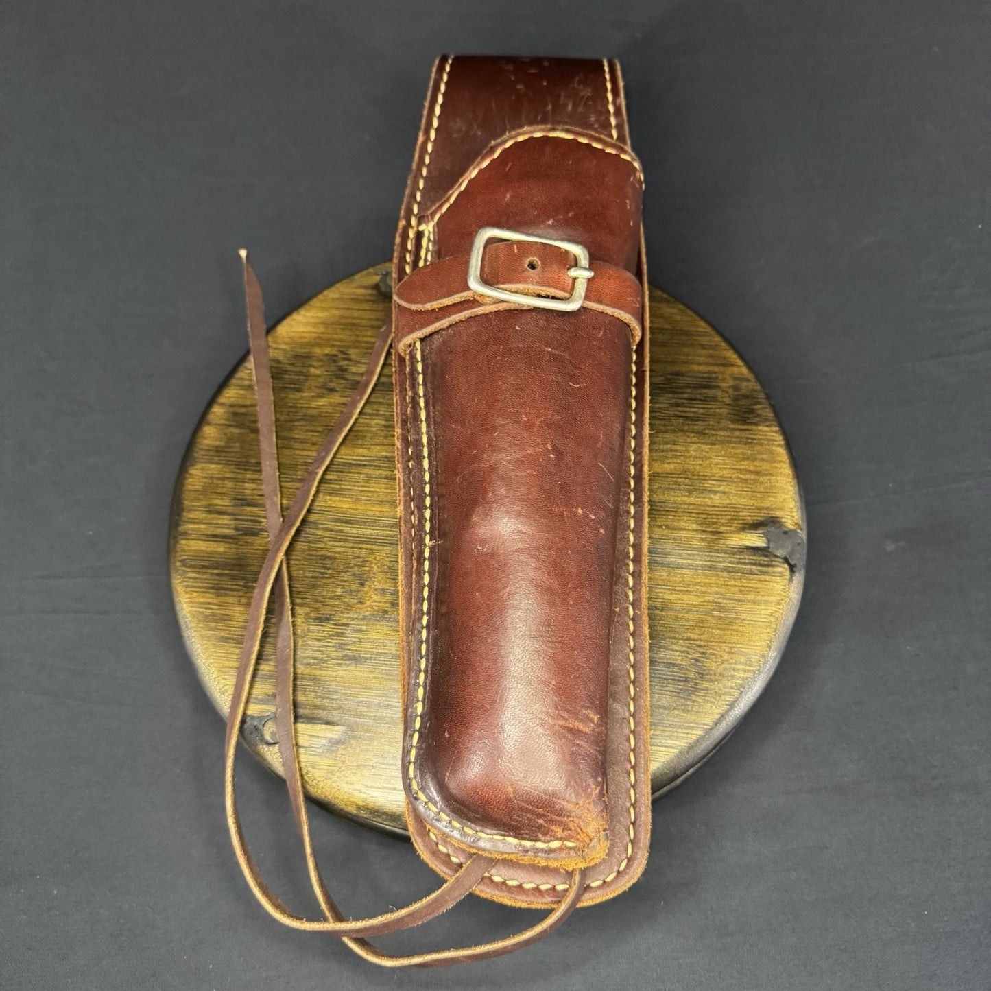 Vintage George Lawrence Co. #646 Tan Leather Holster 0