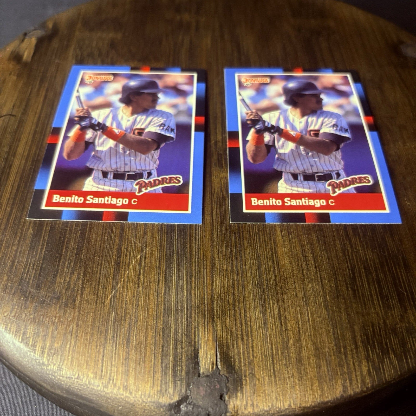 1988 Benito Santiago Lot (2)Donruss #114 ) High Grade Cards, See Photos2