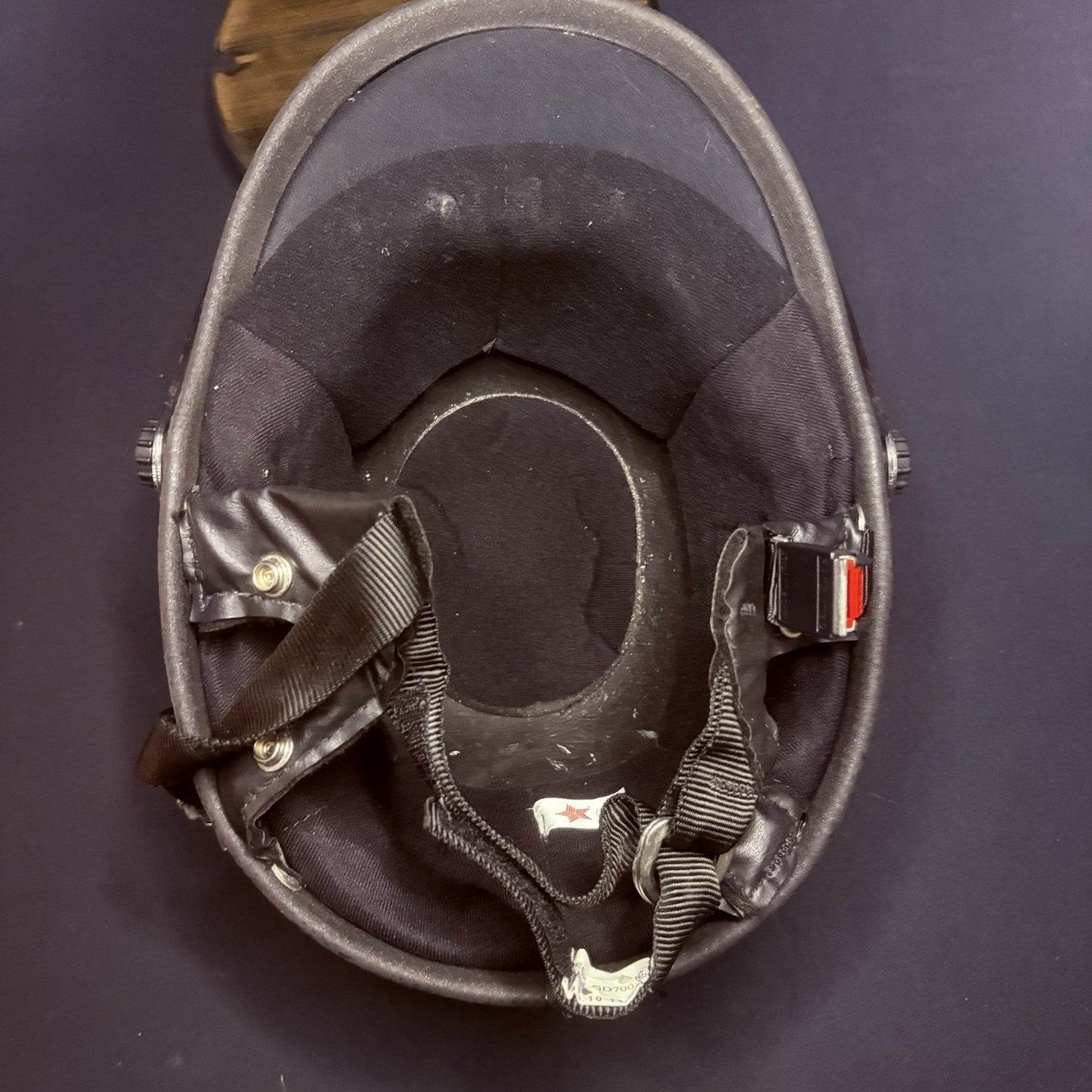 Vintage Police Riot Helmet One Size w/Z87 Face Shield (Scratched Side)8