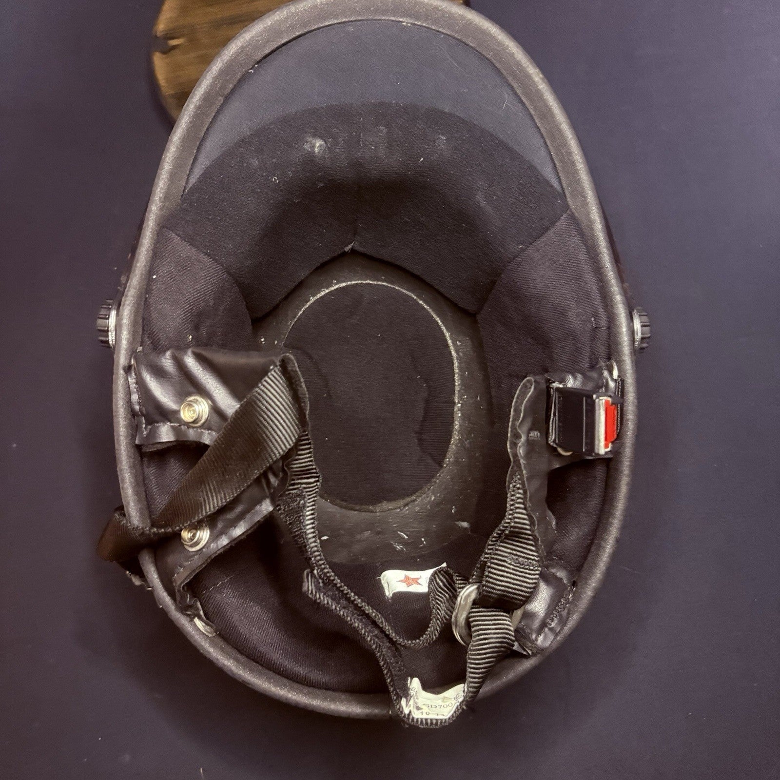 Vintage Police Riot Helmet One Size w/Z87 Face Shield (Scratched Side)8