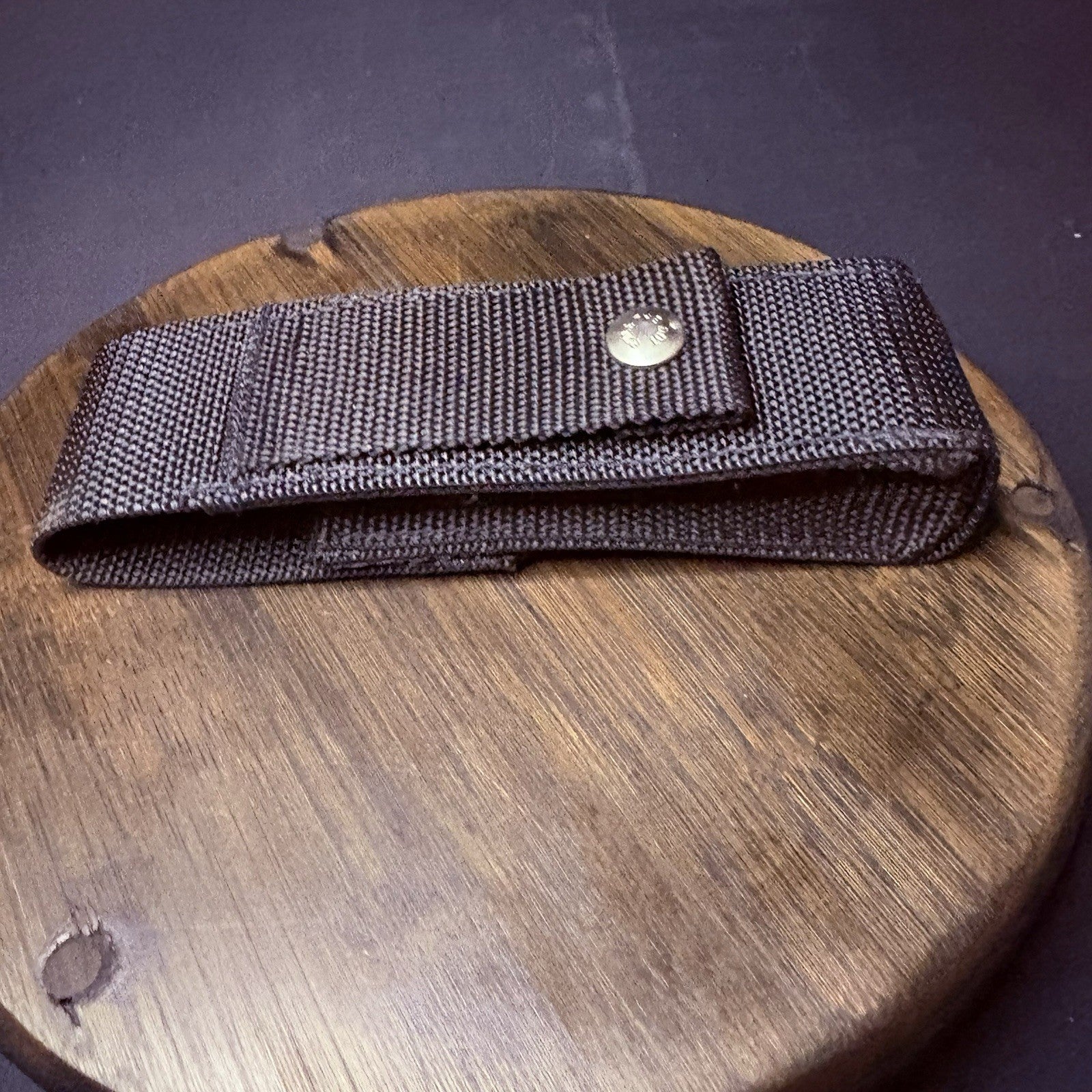 Universal Black Nylon Holder Made In Canada For Magazine Or Flashlight Or Tools1