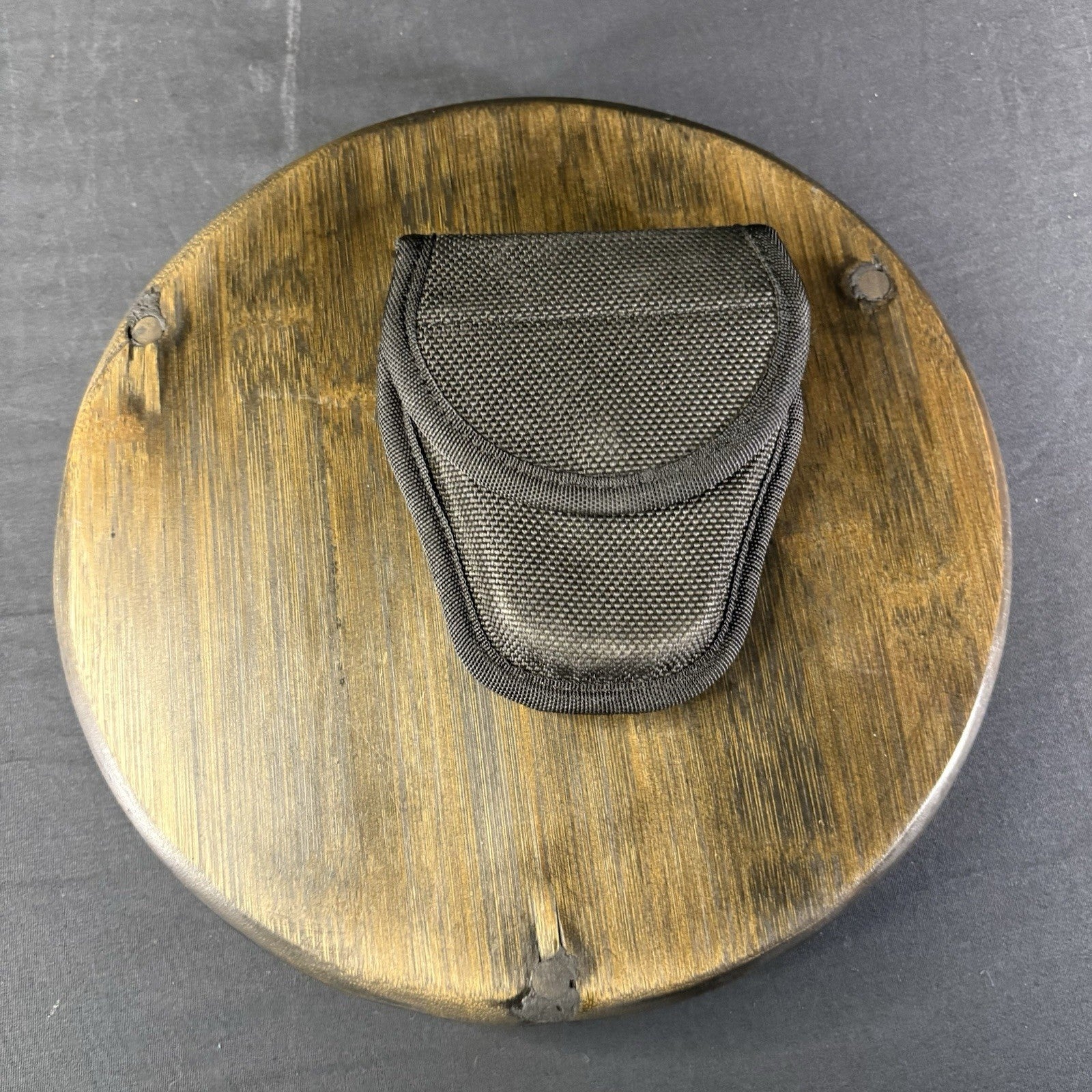 Bianchi AccuMold Covered  Handcuff Case - Hidden Snap - Nylon0