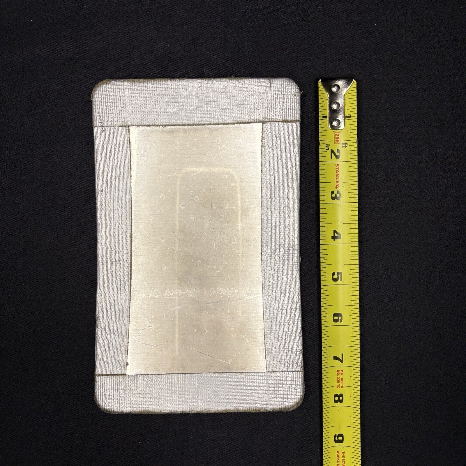 Titanium Trauma Plate Size: 5"x 8" Curved Ballistic Body Armor3