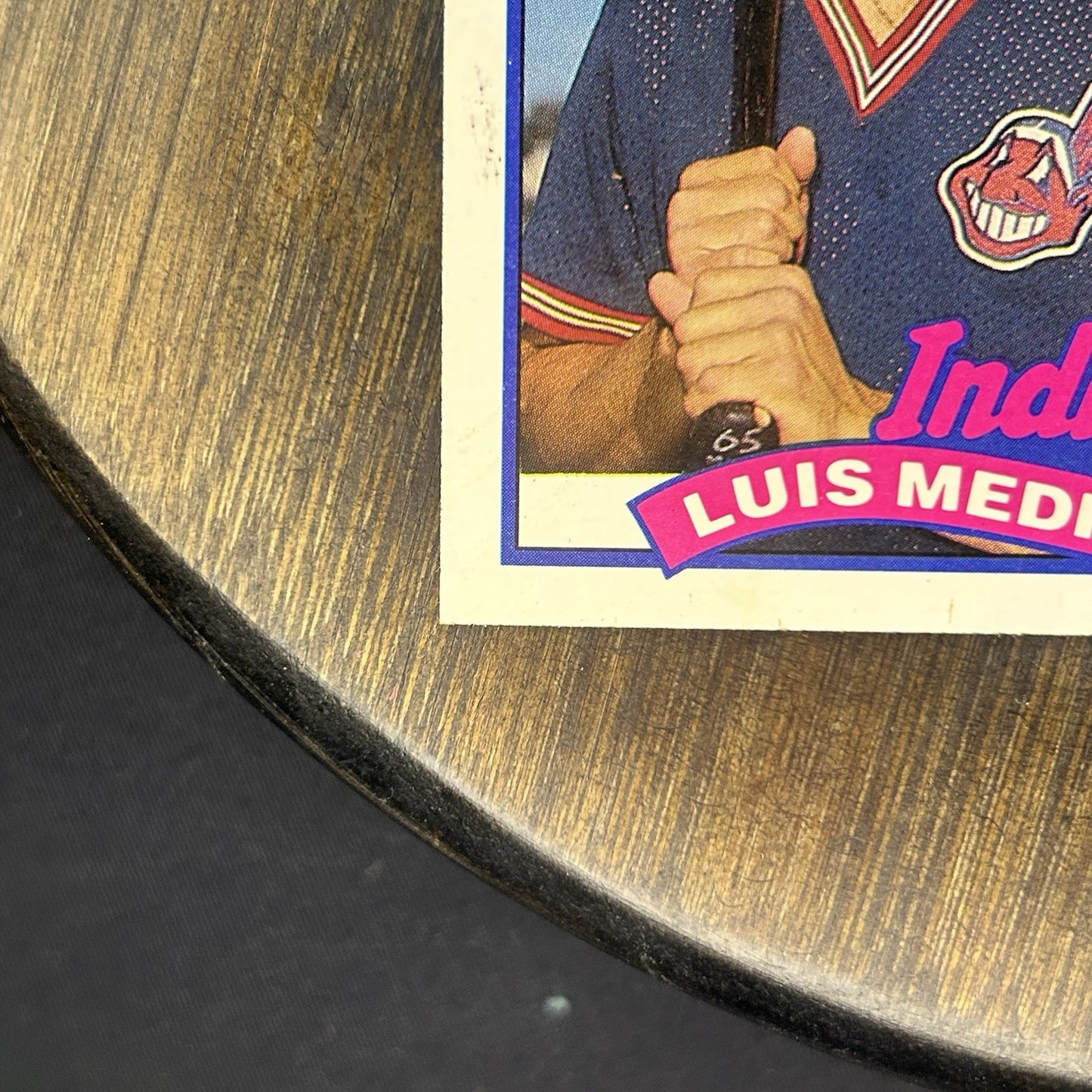 (4) 1989 Luis Medina Rookie Card Lot #633, #528, #36 Cleveland Indians8
