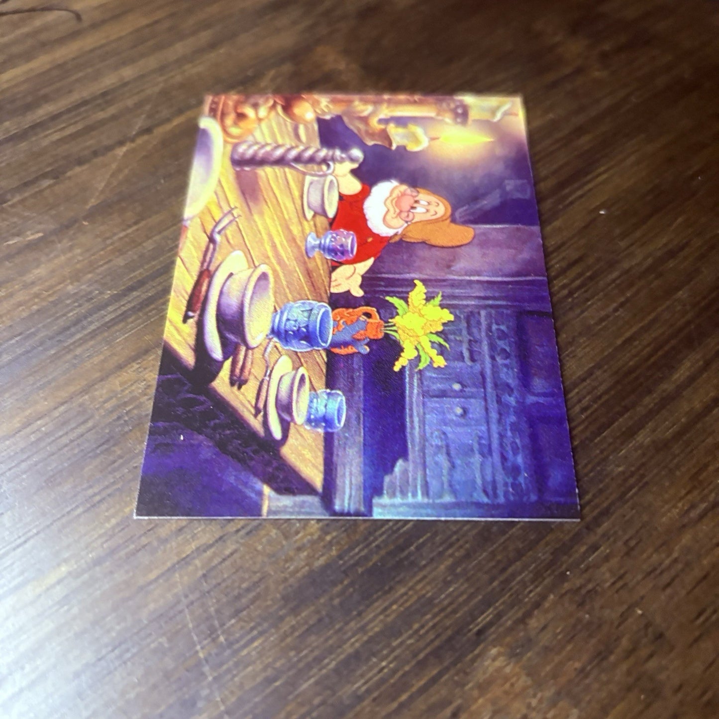 1993 Disney Snow White Trading Card #29 "The Whole Place is Clean" High Grade7
