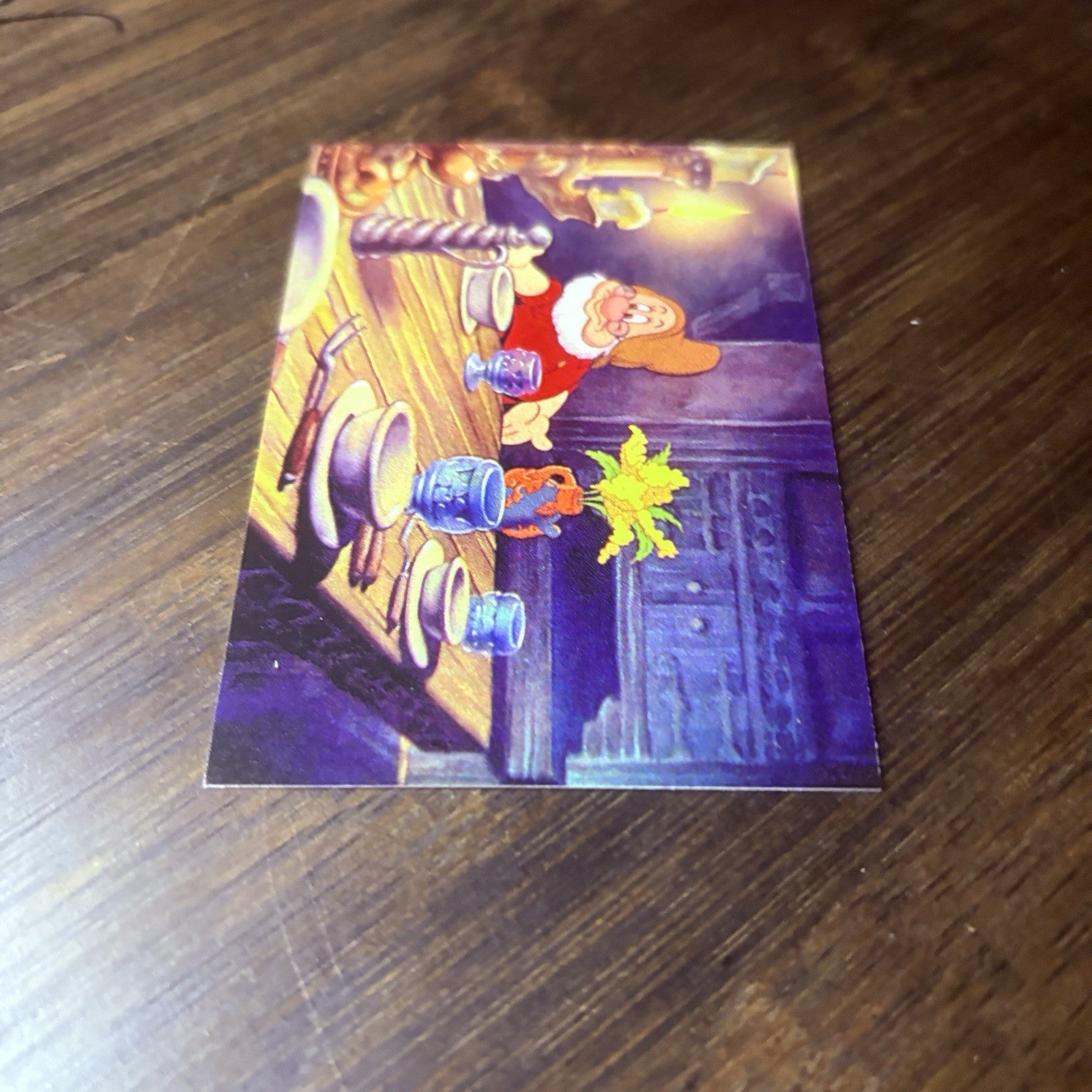 1993 Disney Snow White Trading Card #29 "The Whole Place is Clean" High Grade7