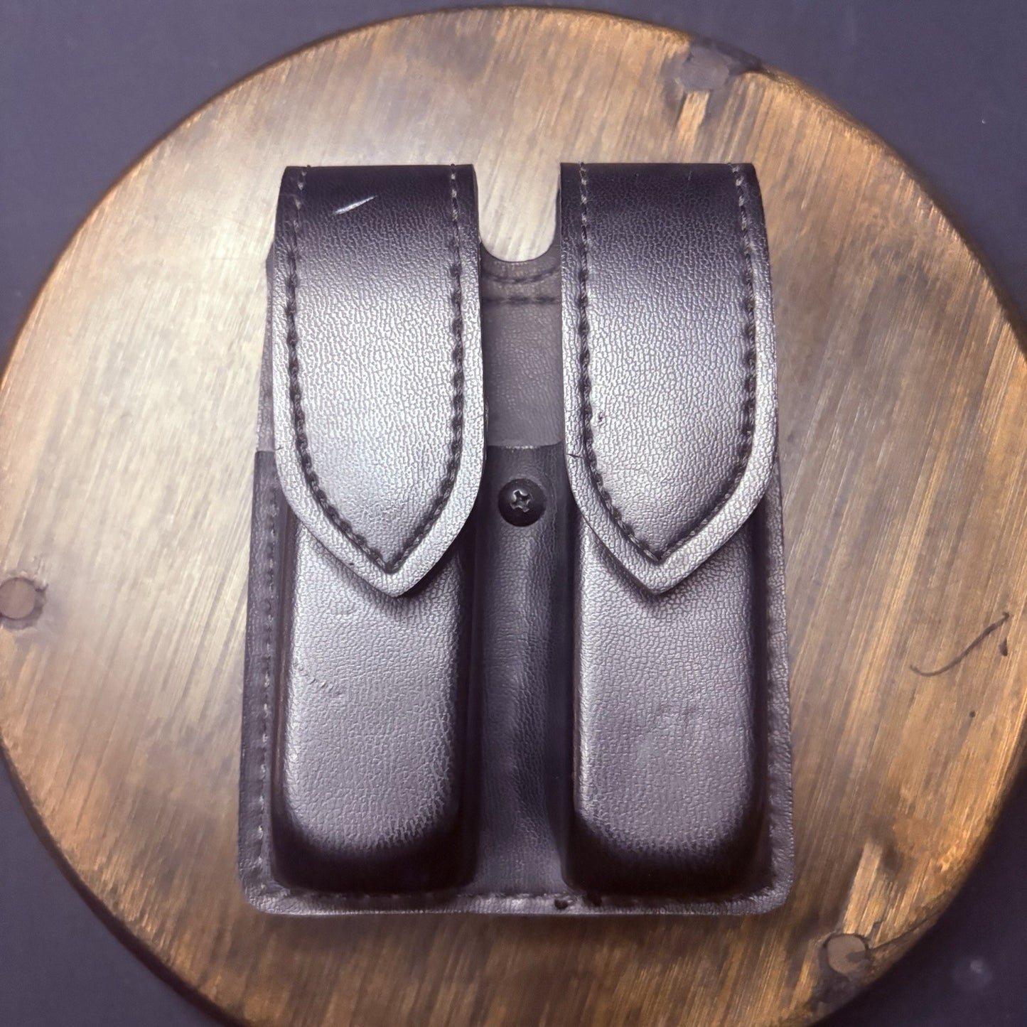 Safariland 77 Double Magazine Pouch GLOCK 17/22 STX Tactical Black Snap0