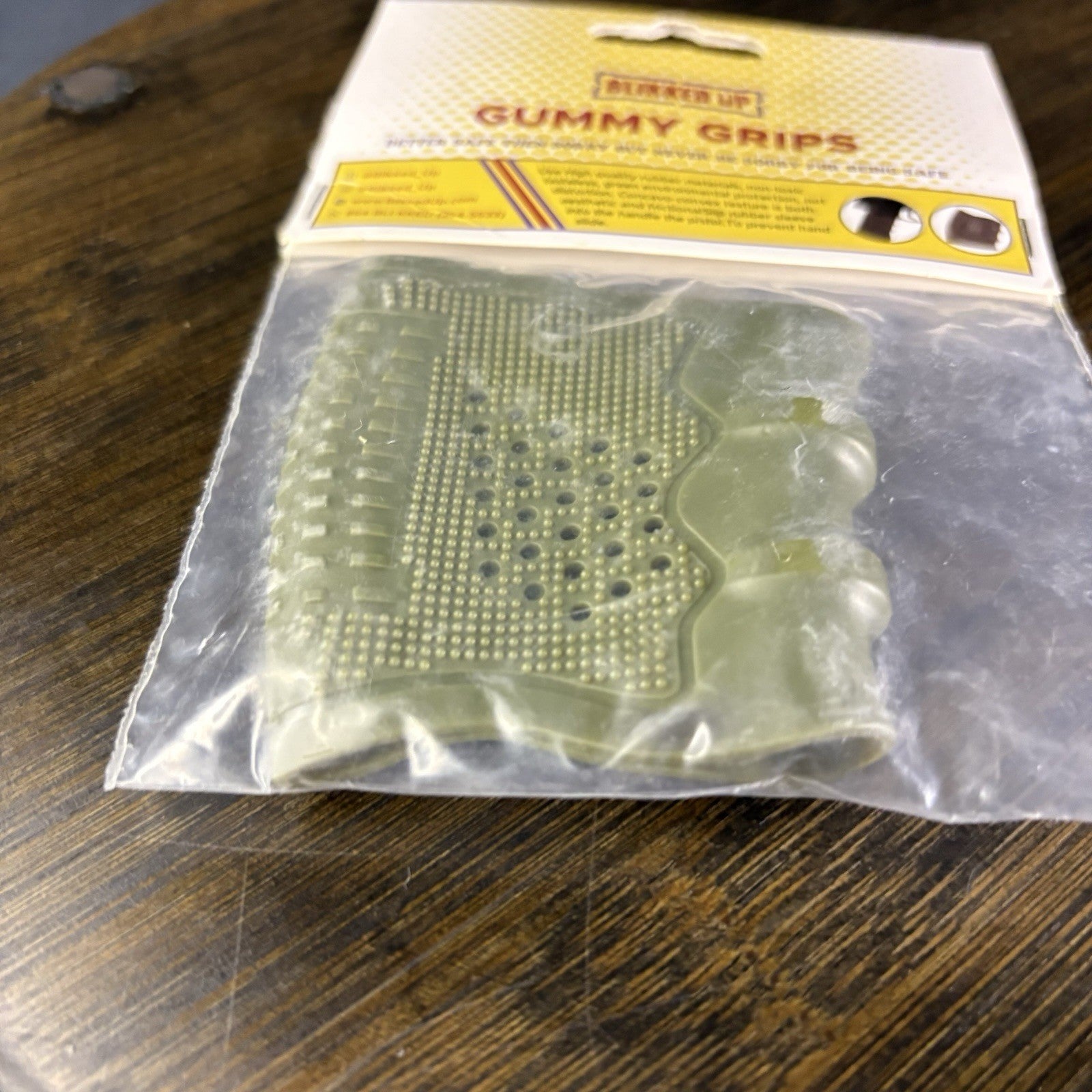 Rubber Pistol Grip Sleeve Blikked Up Gummy Grip1