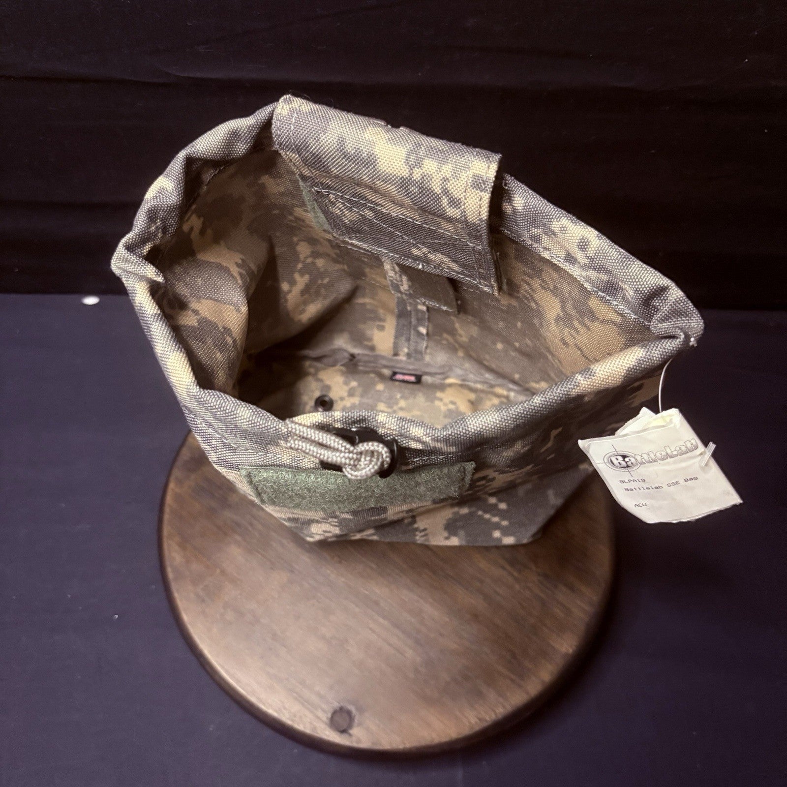 BattleLab MOLLE Dump Pouch/ SSE Bag Roll Up ACU Camo- MADE IN USA5