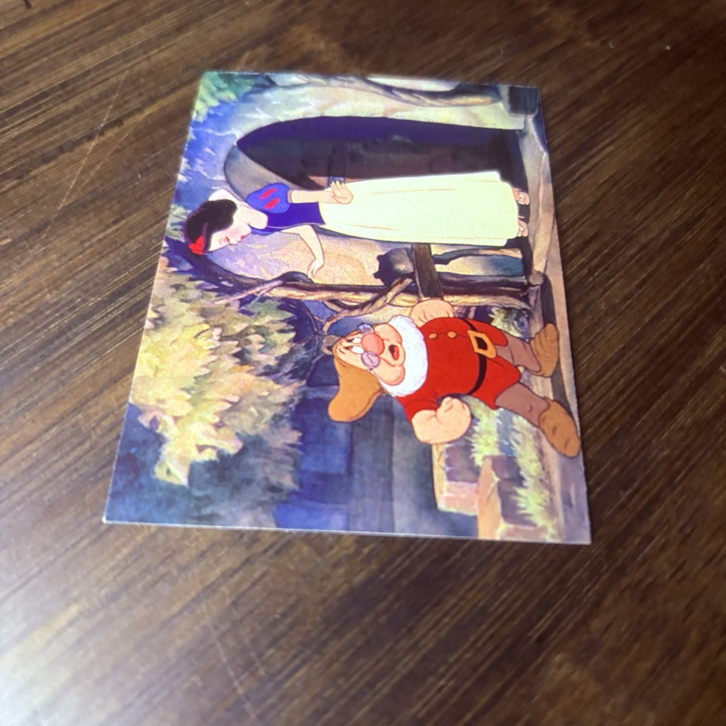 1993 Disney Snow White and the Seven Dwarfs Trading Card #45 Doc's Warning9