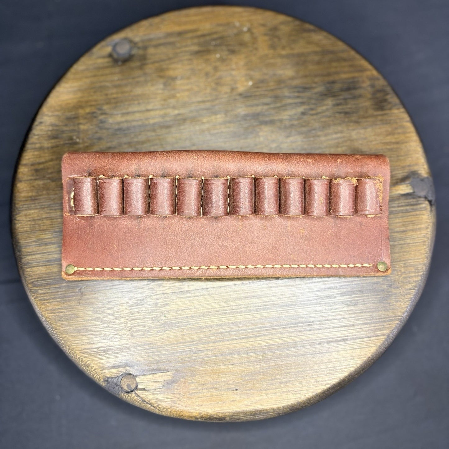 Hunter 538 Leather 12 Round Belt Slide Carrier 3