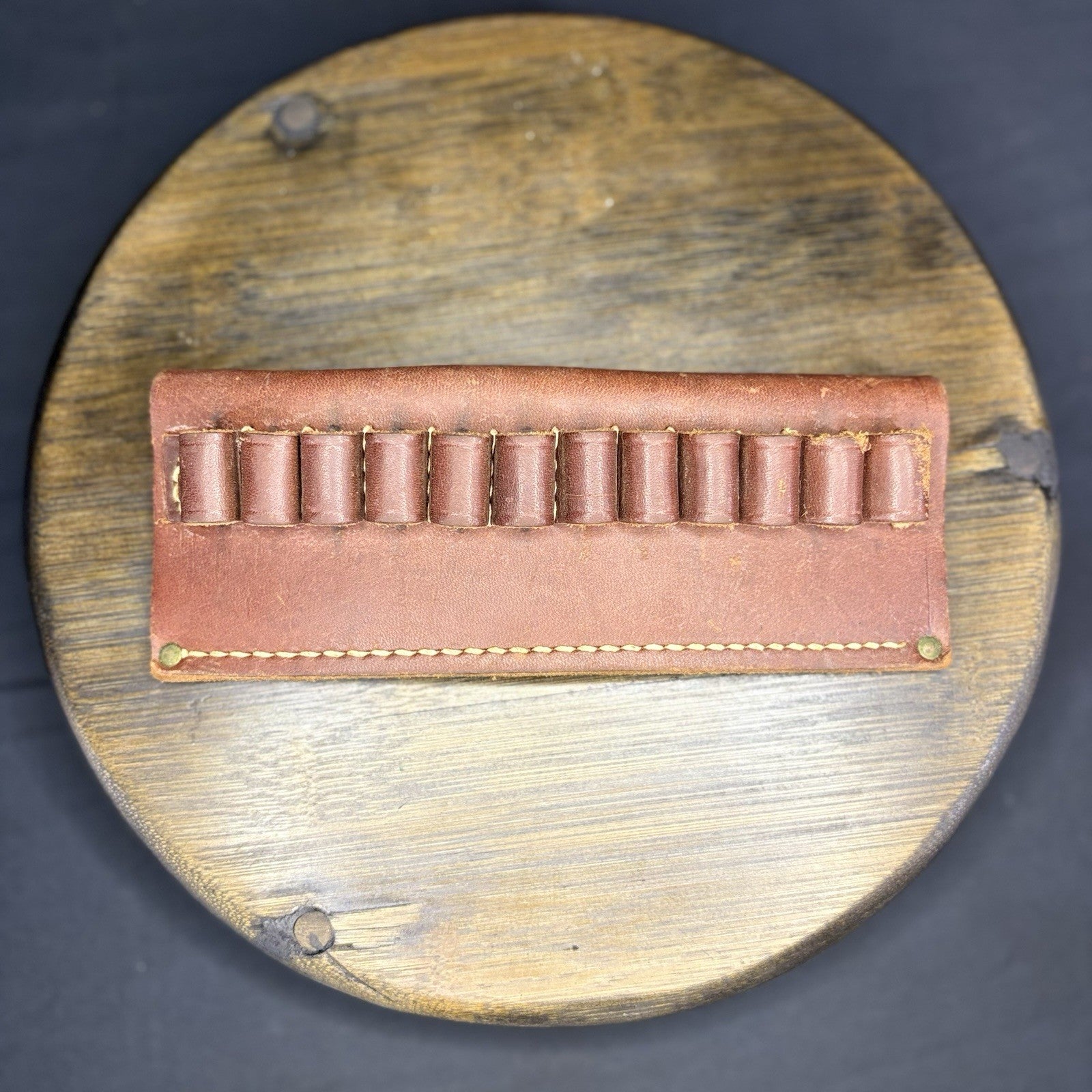 Hunter 538 Leather 12 Round Belt Slide Carrier 3