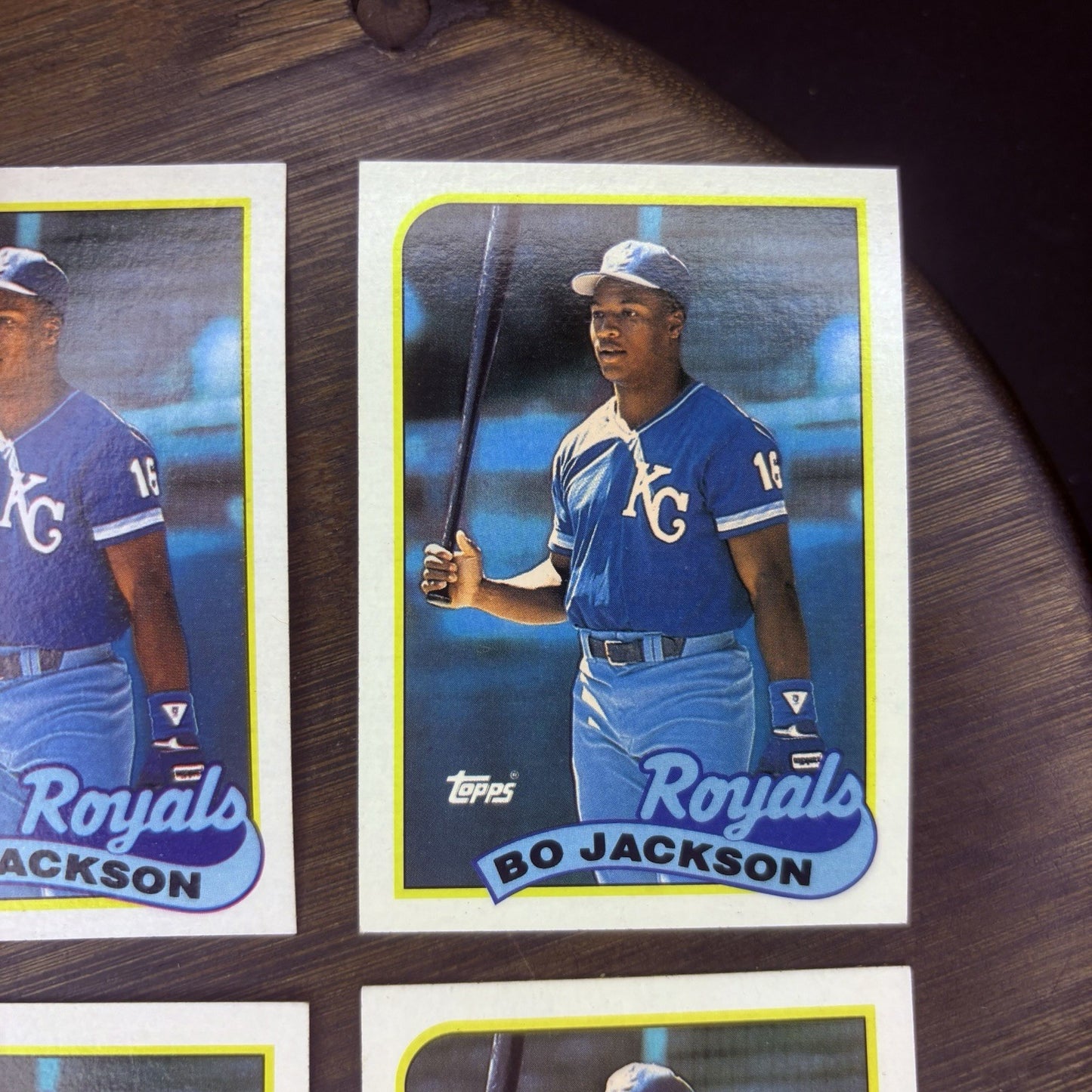 (Lot of 12) 1989 Bo Jackson Trading Cards #221, #540, #750, #180, #208, #28510