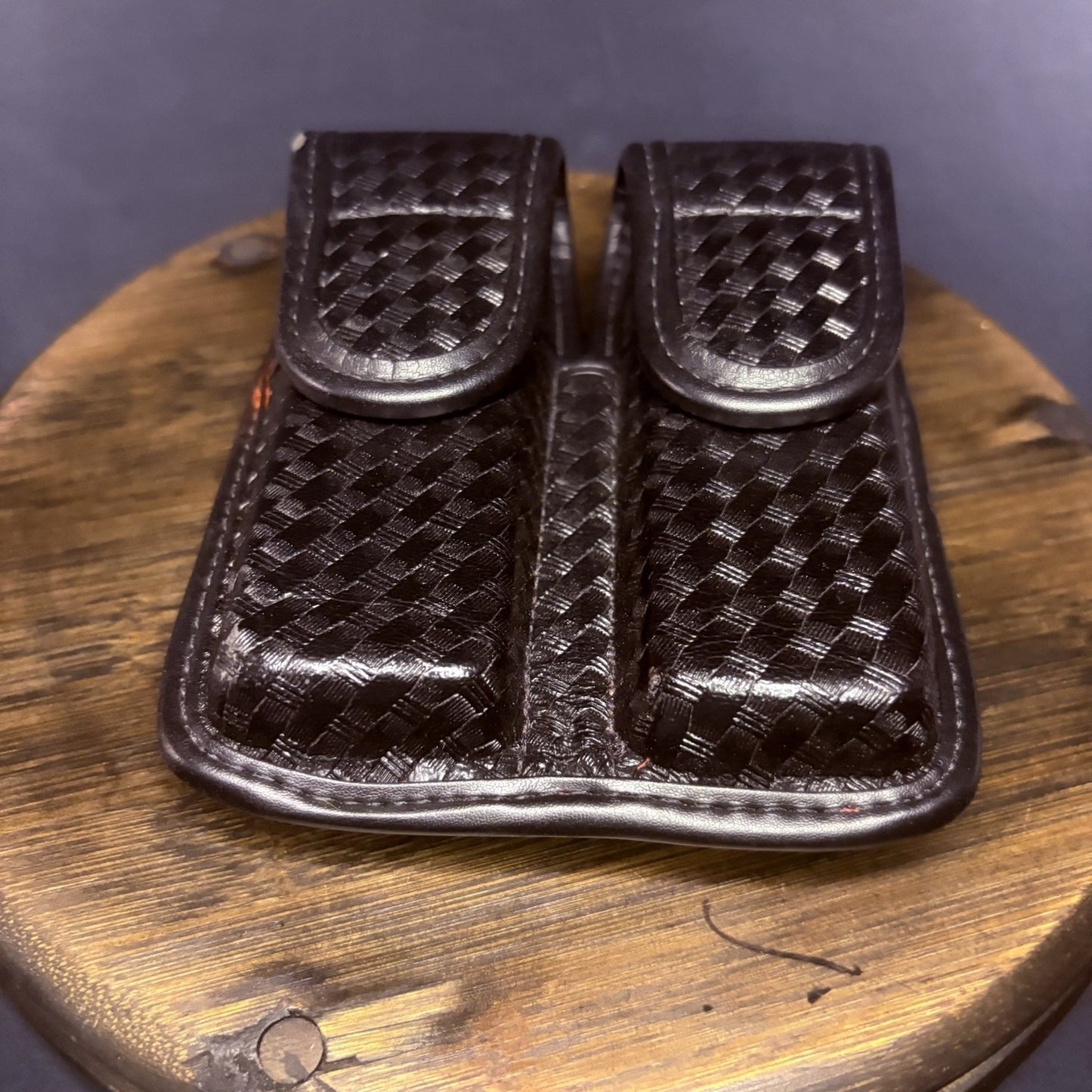 Bianchi 7902 Double Magazine Pouch Size 2 Glock 17 Snap Basket Weave Sig Sauer4