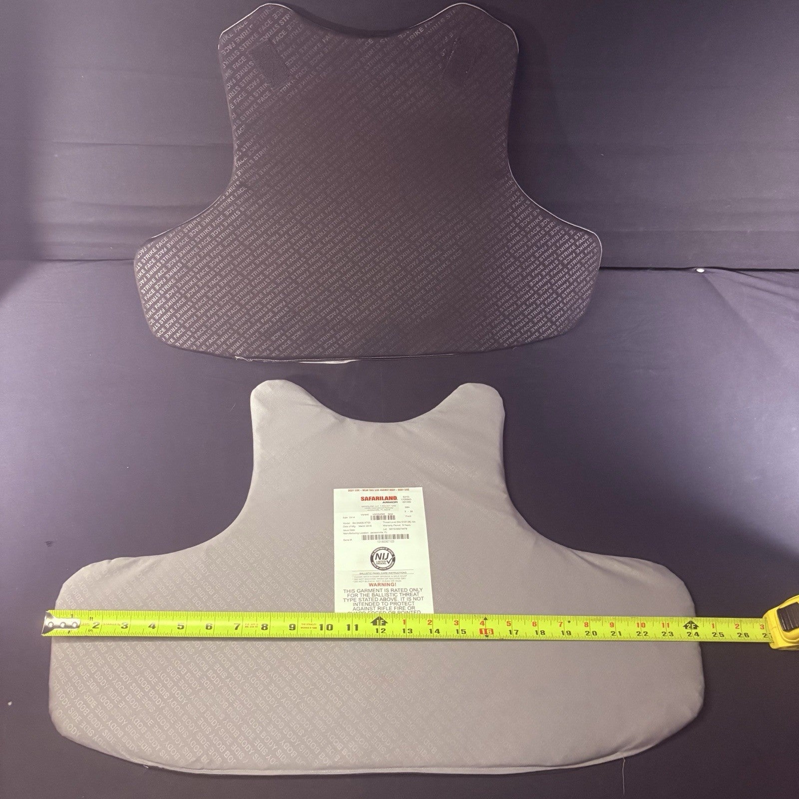 Safariland Xtreme 3A Armor Vest Size XL Thinnest IIIA Vest w/Trauma Plate13