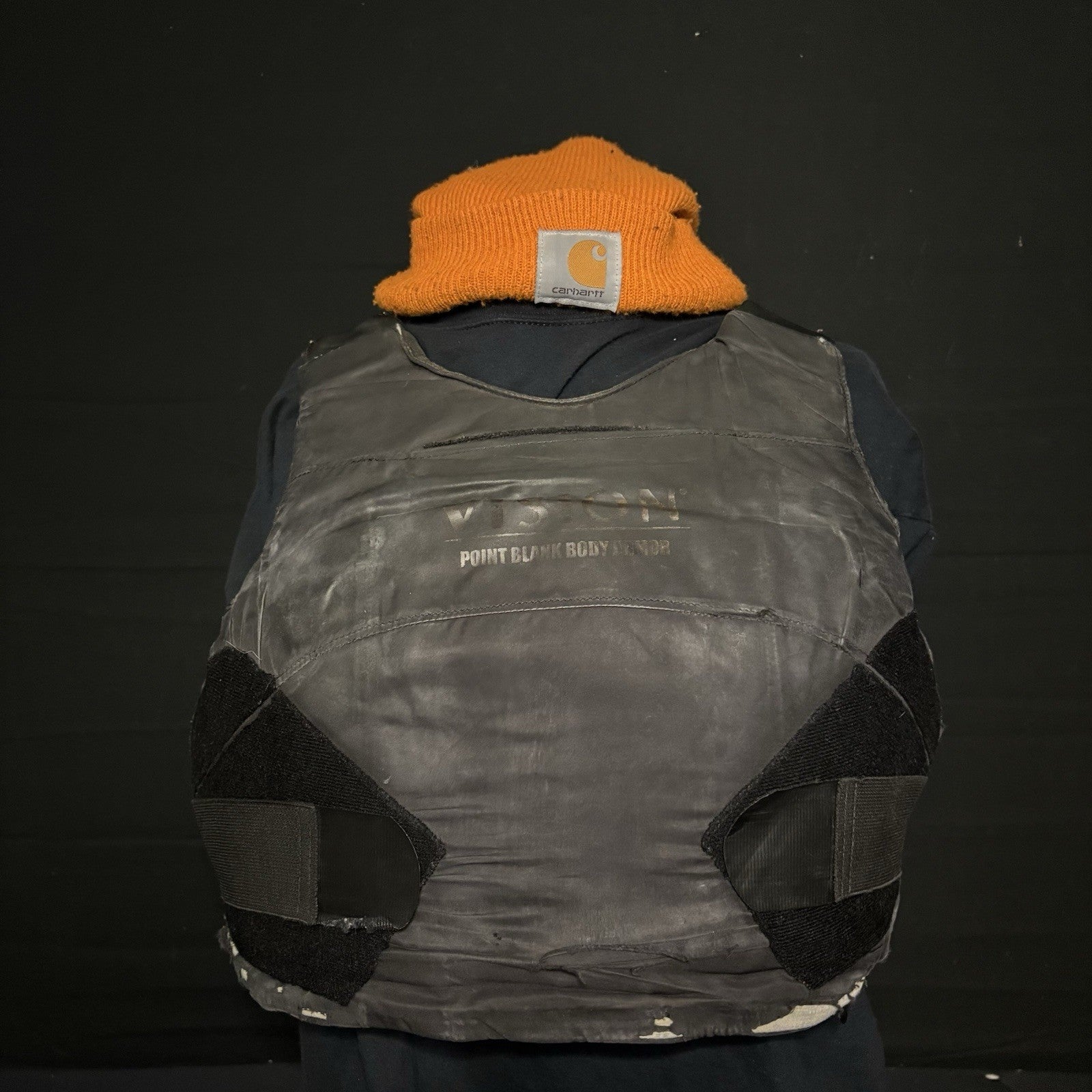 PB Level II (2) Bullet Proof Vest Size SMALL Concealable Vest w/ Trauma Plate0