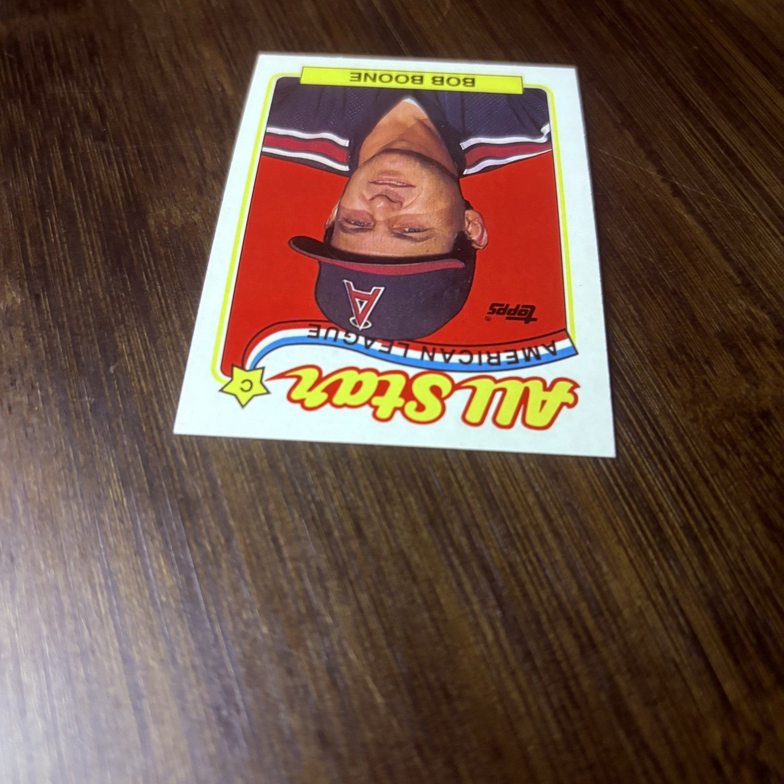 1989 Topps Bob Boone California Angels #404 High Grade See Photos4