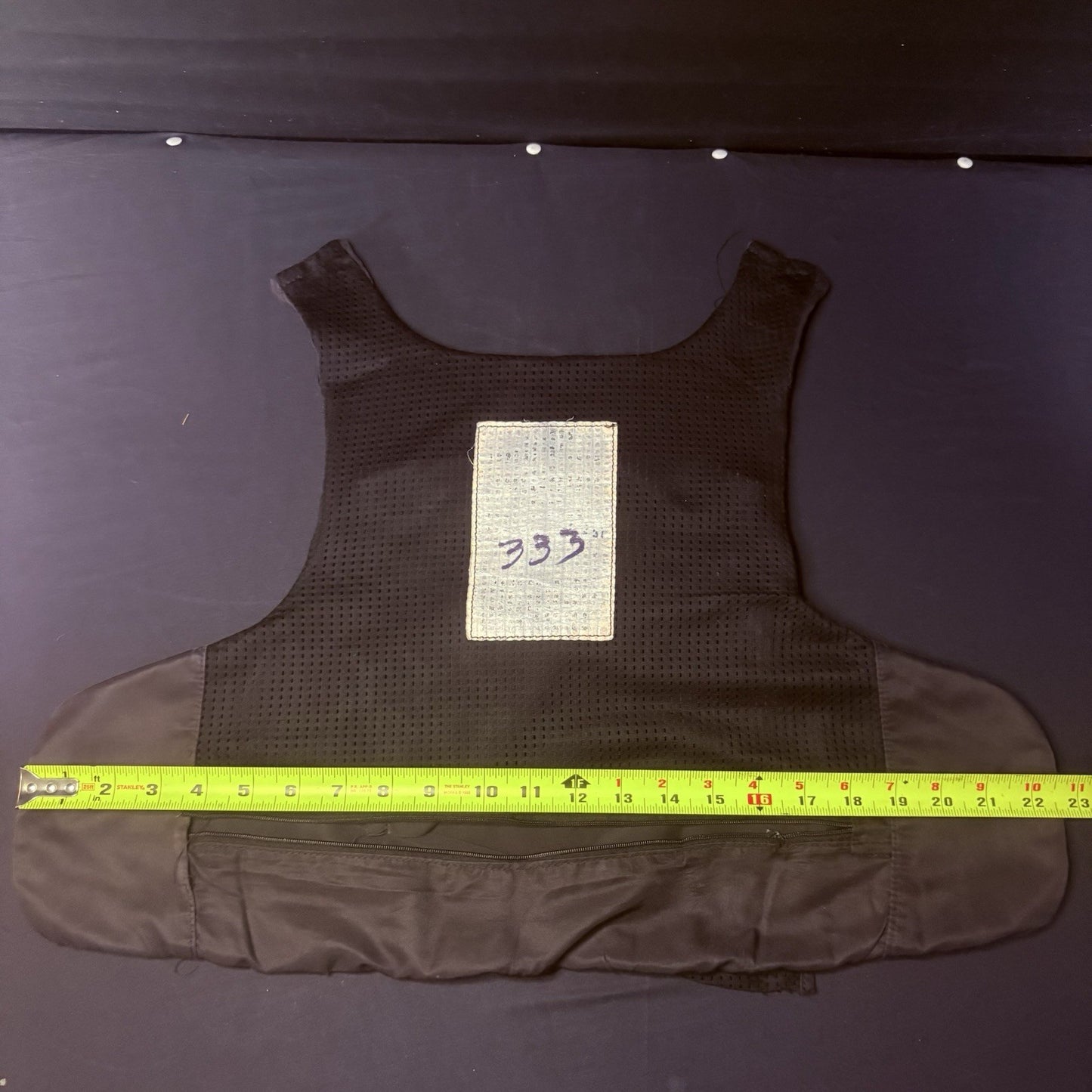 Point Blank Hi-Lite Concealable Carrier Size Large Body Armor Vest CARRIER ONLY9