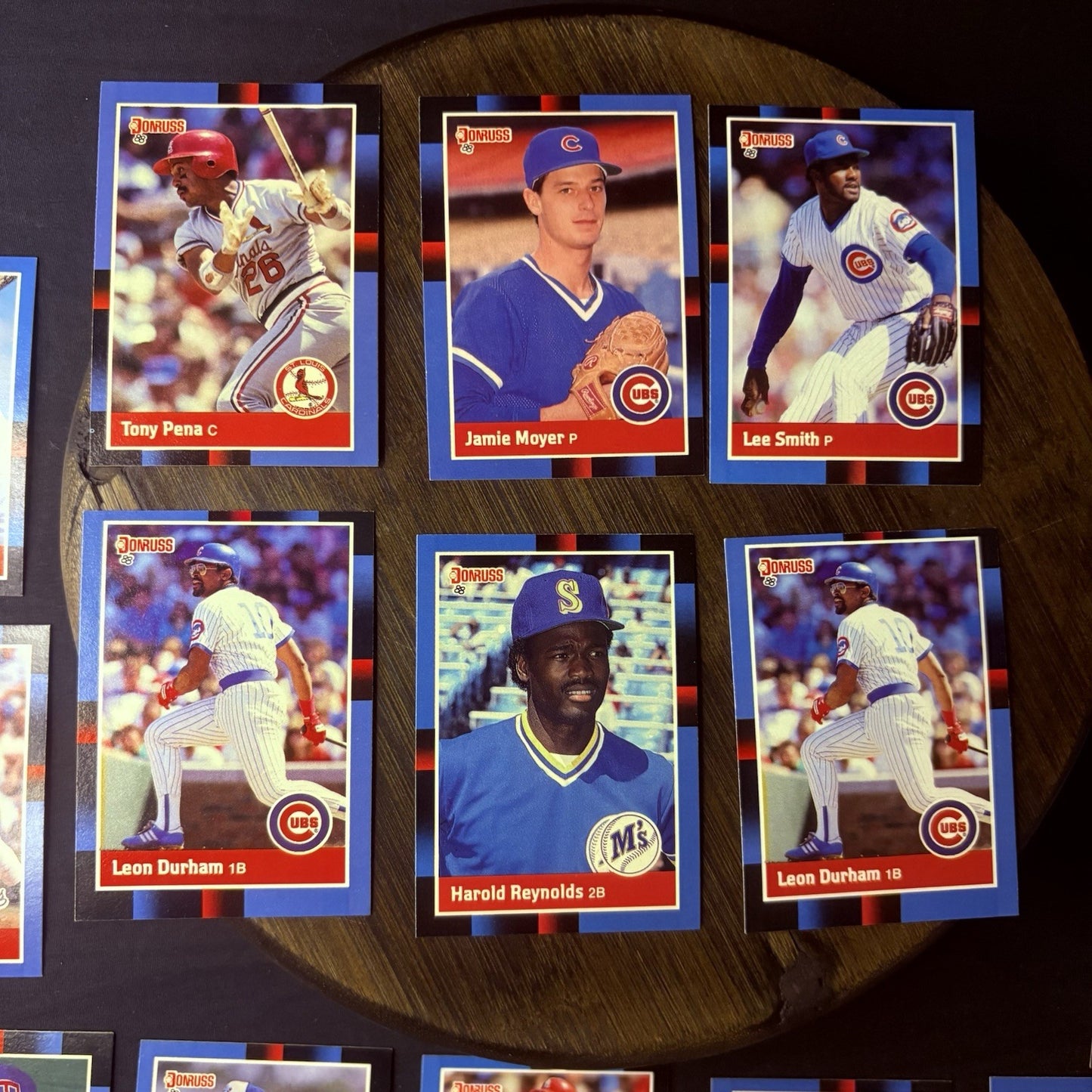 1987 Donruss High Grade Baseball  25 Card Lot #17